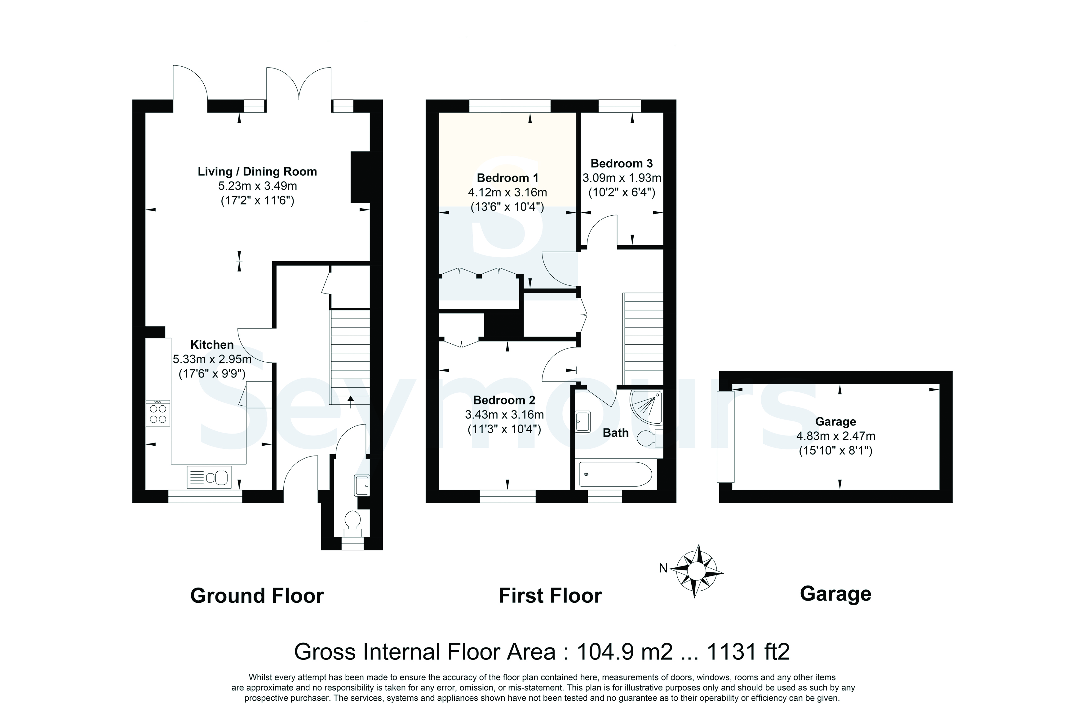 45, Belgrave Manor, Surrey floorplan