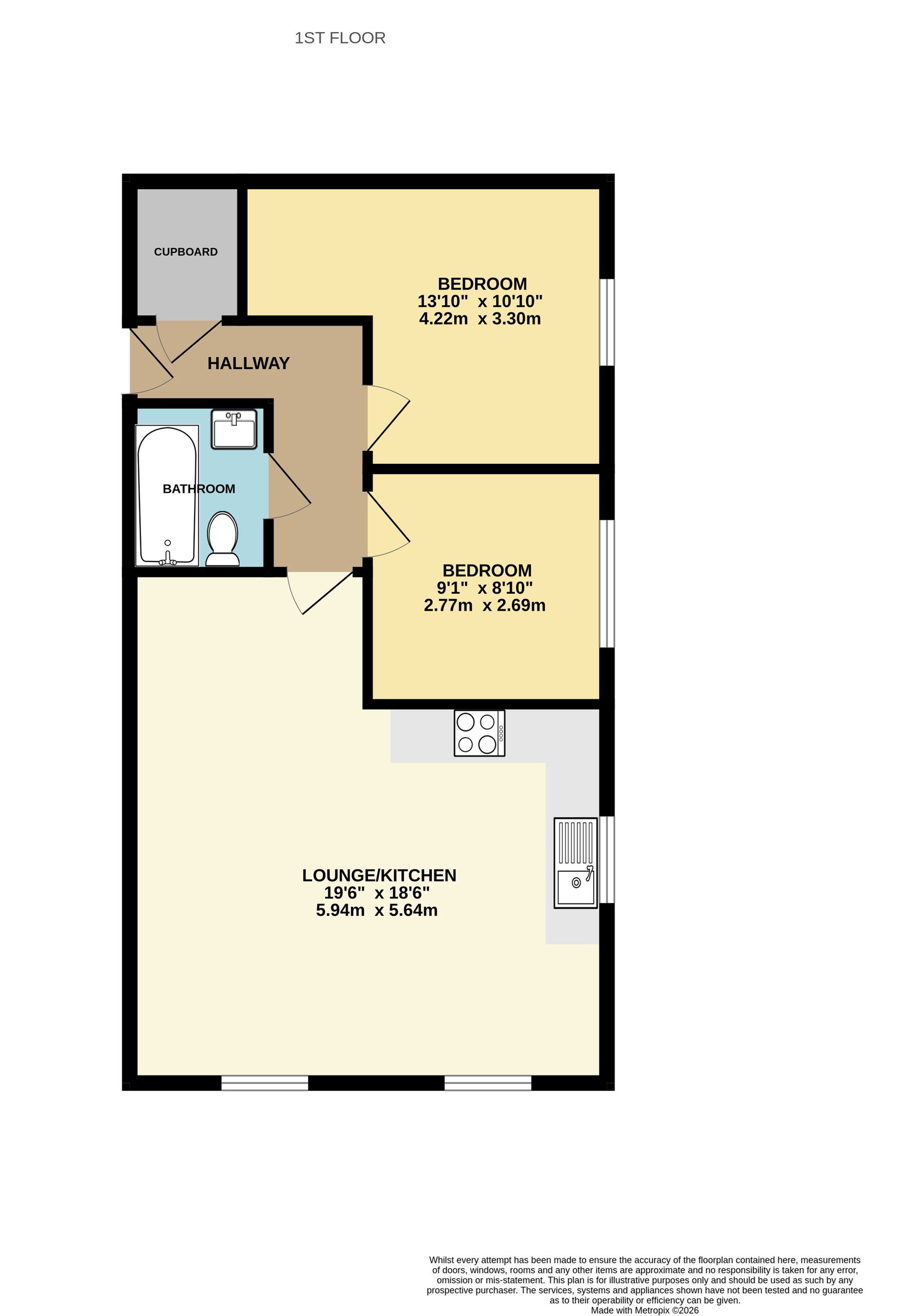 7, Baird Way, Sheerness floorplan
