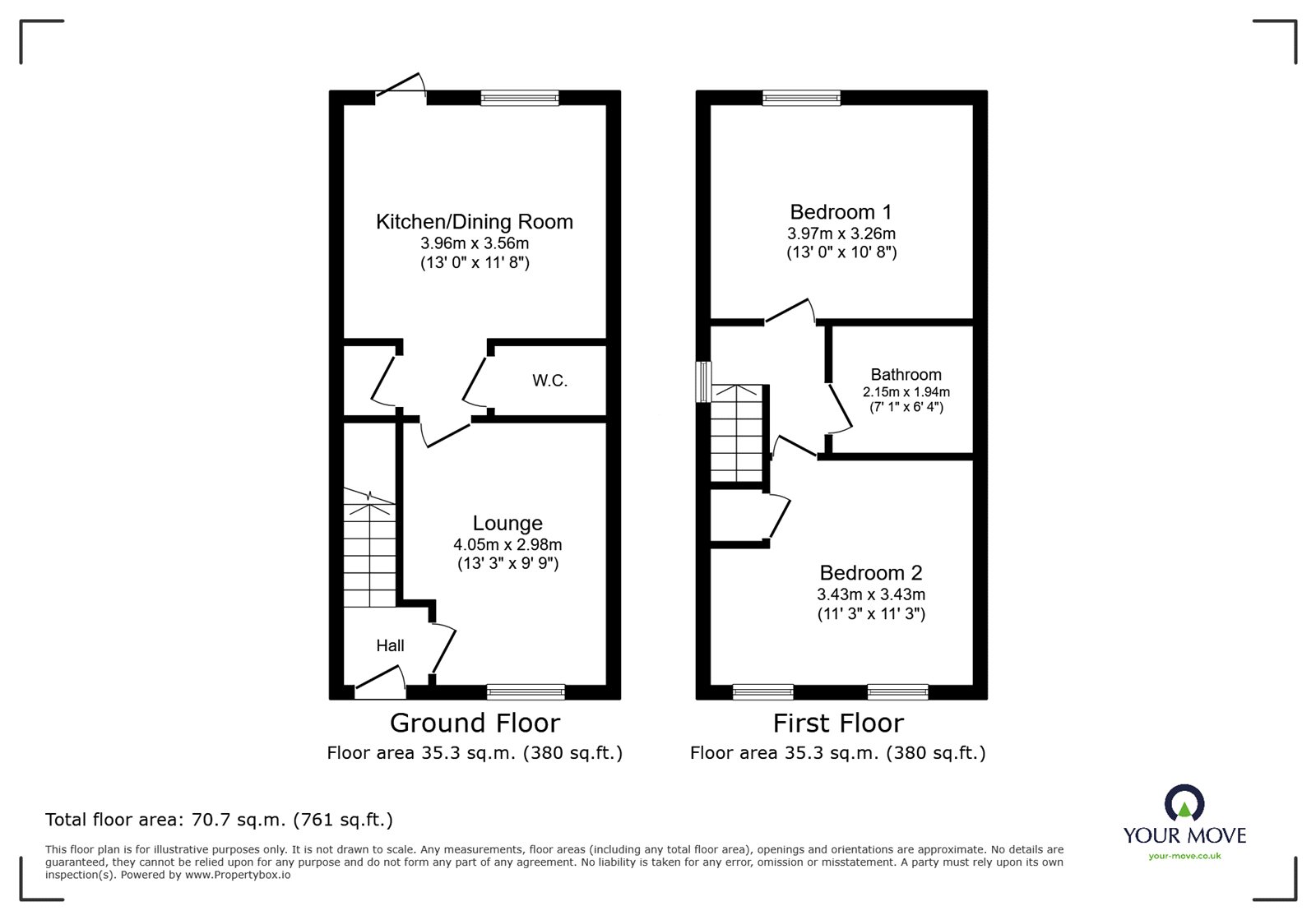 34, Hurdle Crescent, South Yorkshire floorplan