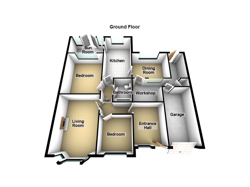 15, Blanchland Avenue, Newcastle upon Tyne floorplan