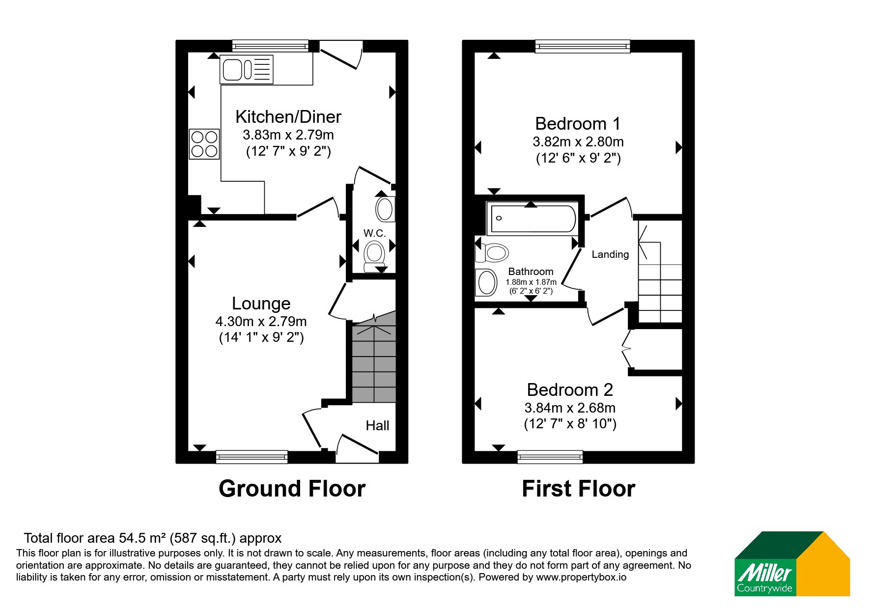 12, Mackerel Close, Cornwall floorplan