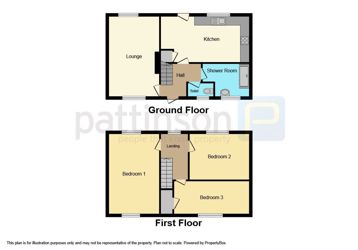 29, Hale Rise, Peterlee floorplan
