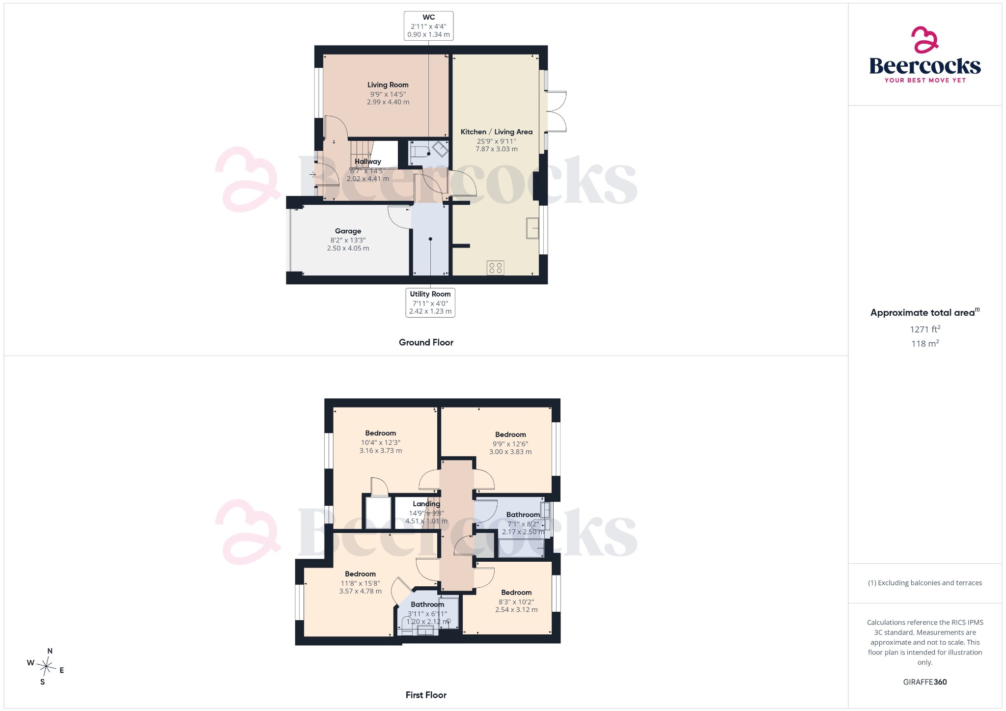 36 Scaife Close, Cottingham, East Riding of Yorkshire floorplan