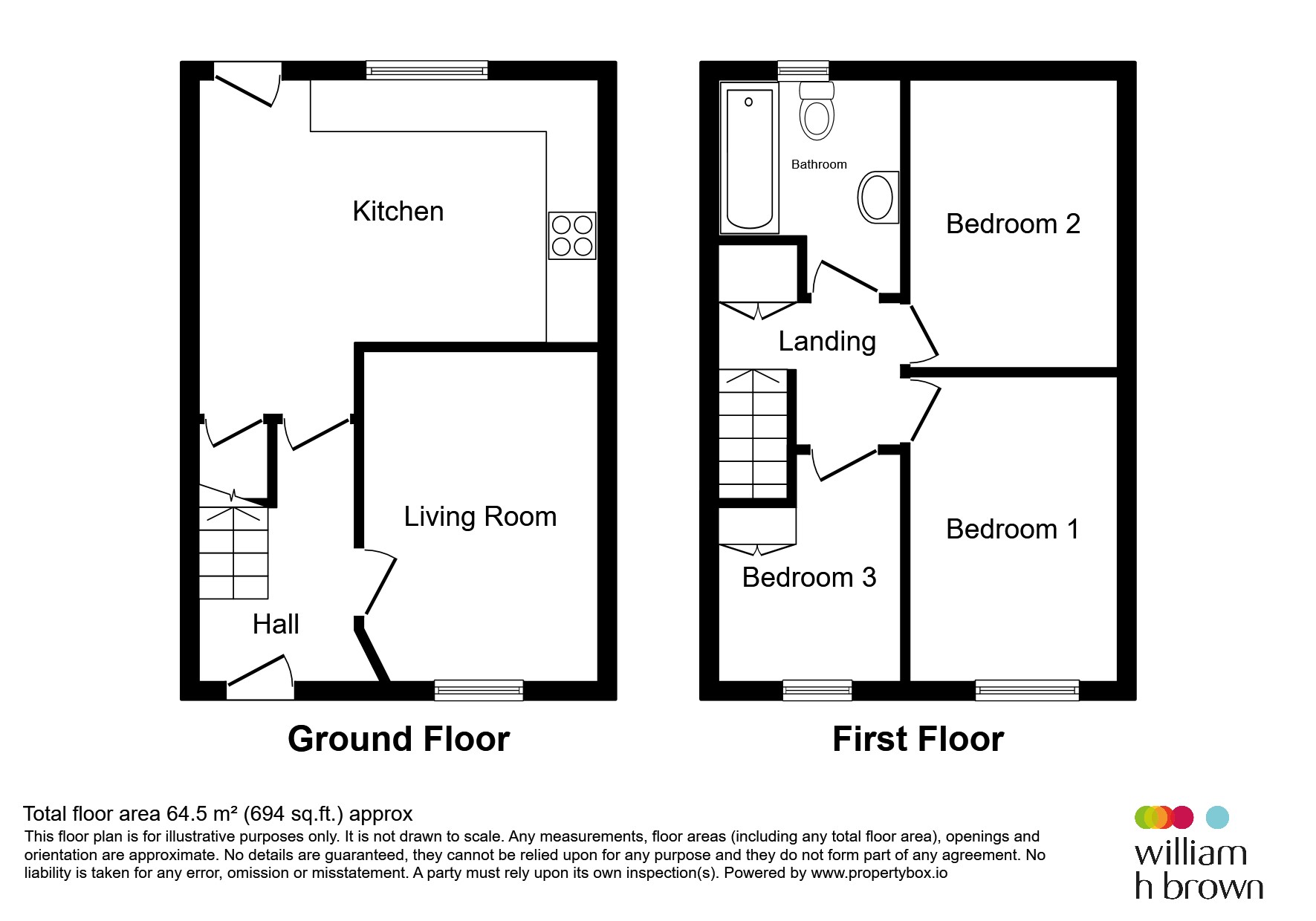 3, Beech Street, Huddersfield floorplan