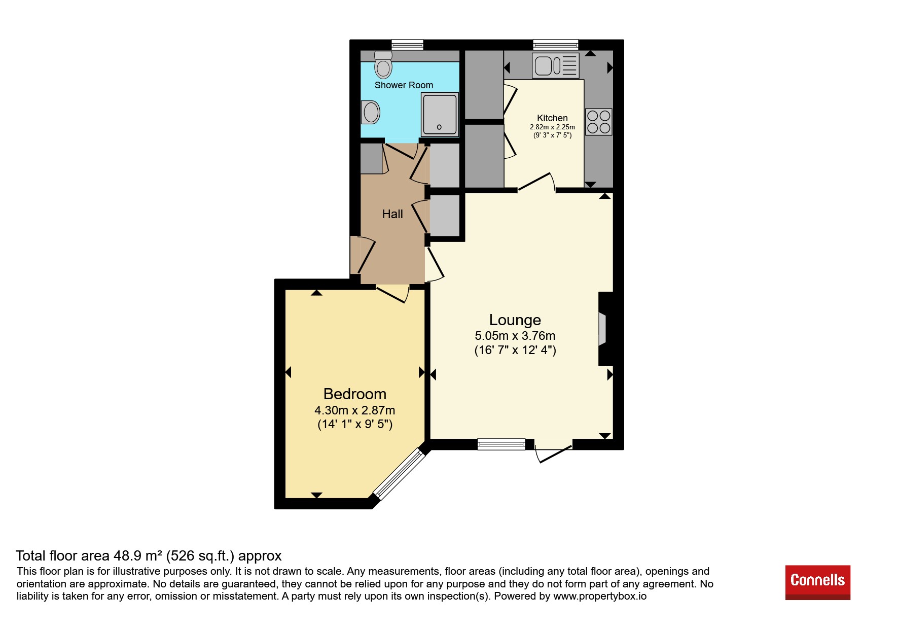 7, Lower Holway Close, Taunton floorplan