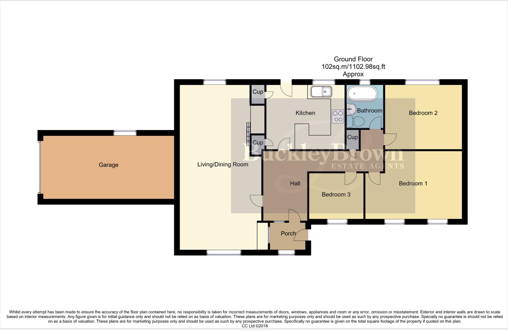 2, Ashlands Close, Sutton-In-Ashfield floorplan