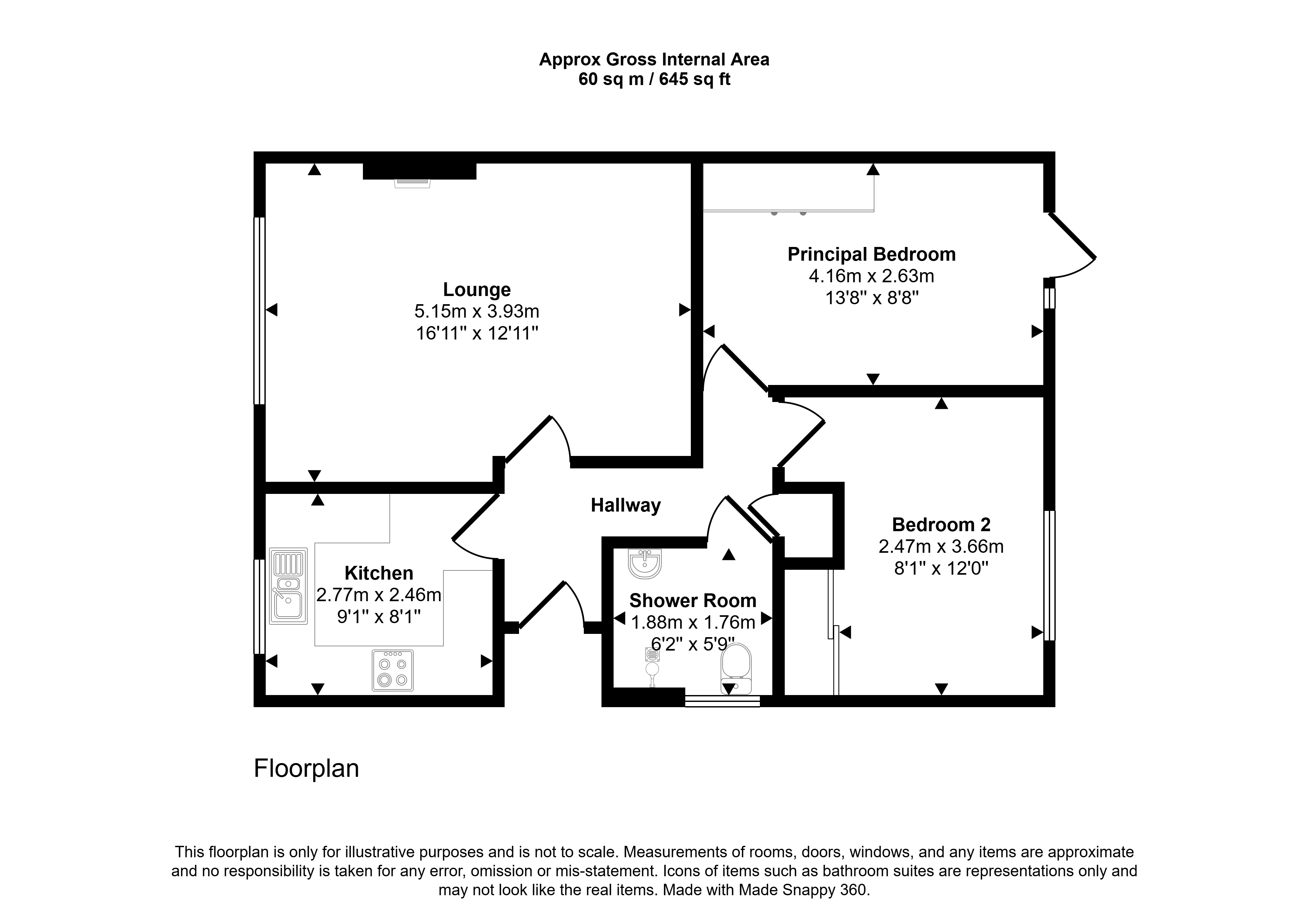 18, Silbury Close, Westbury floorplan