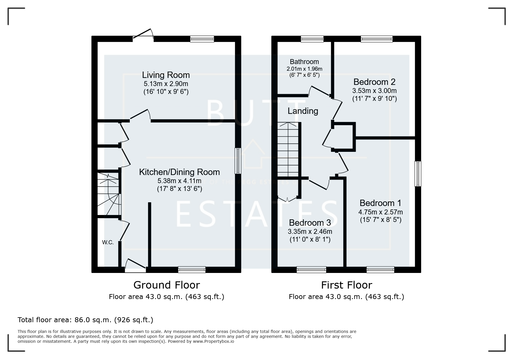 16, Brooks Warren, Exeter floorplan