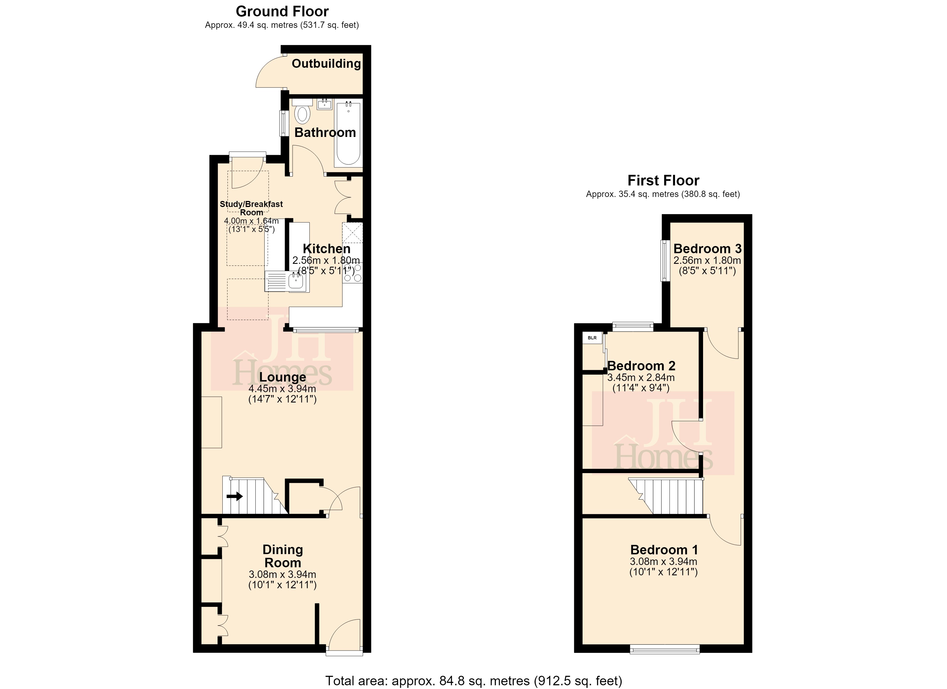 31, Furnace Place, Askam-in-Furness floorplan