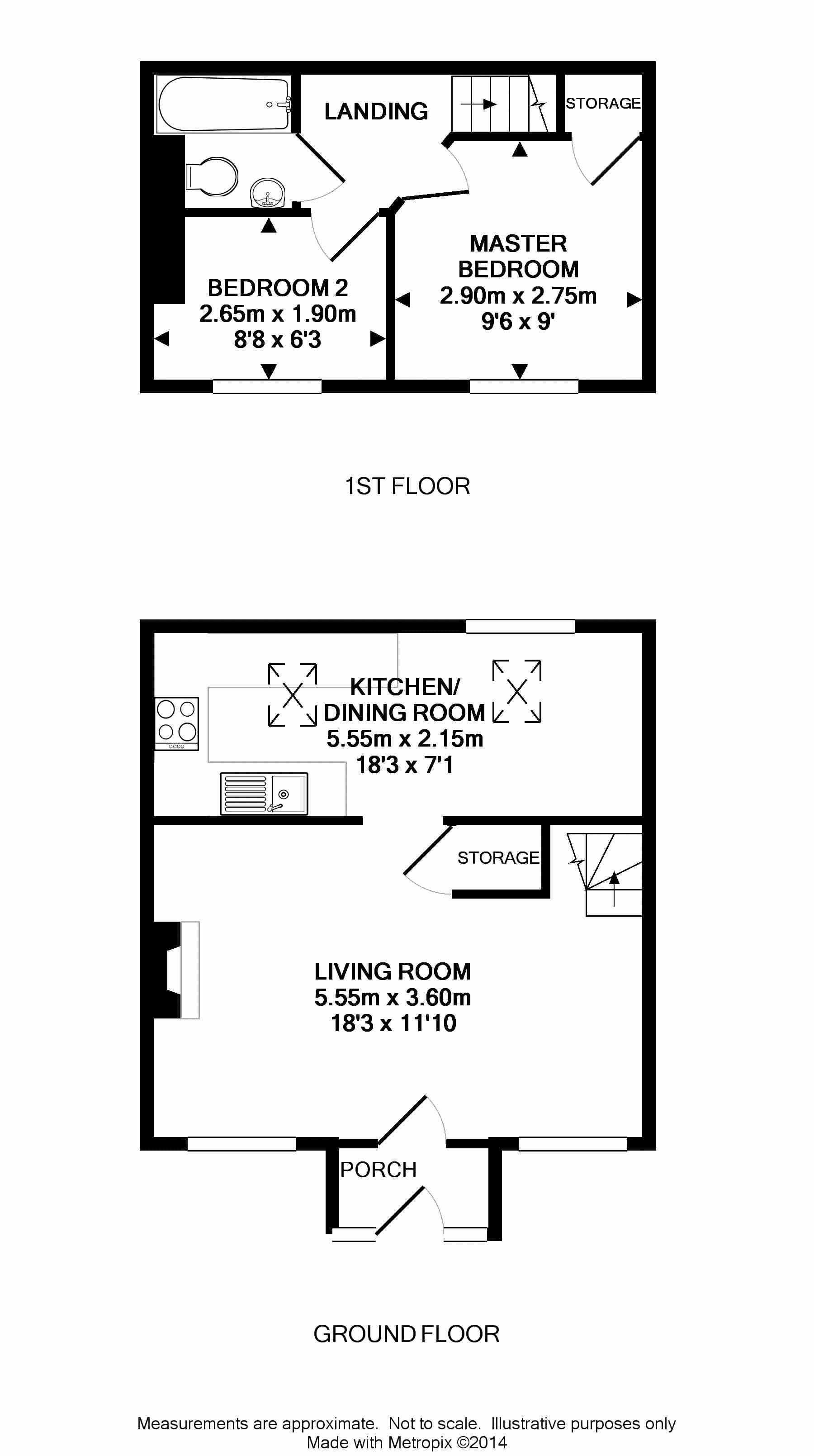 2 Bedrooms Semi-detached house to rent in Station Road, Purton, Wiltshire SN5