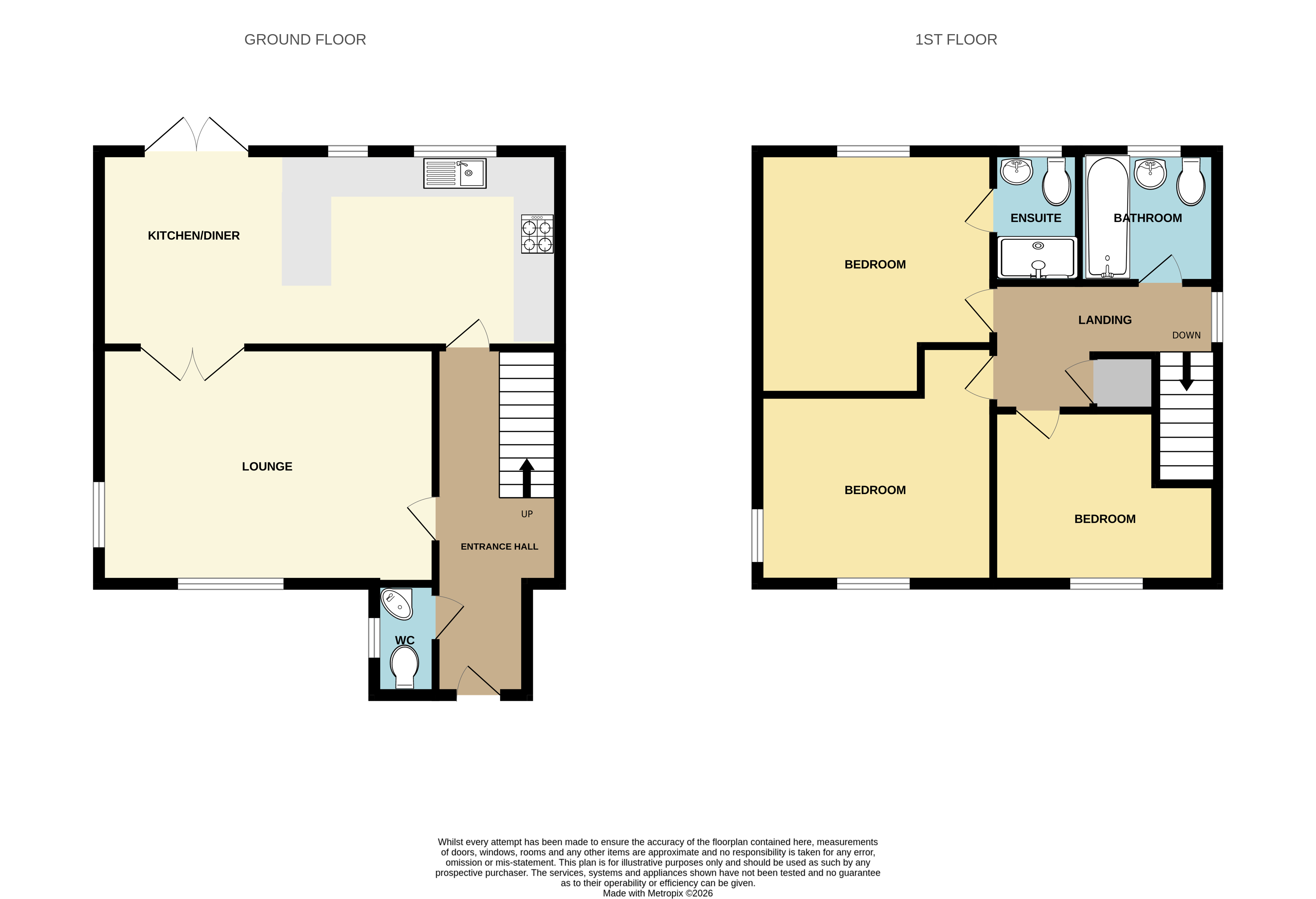 5, Cloverland Drive, Great Yarmouth floorplan