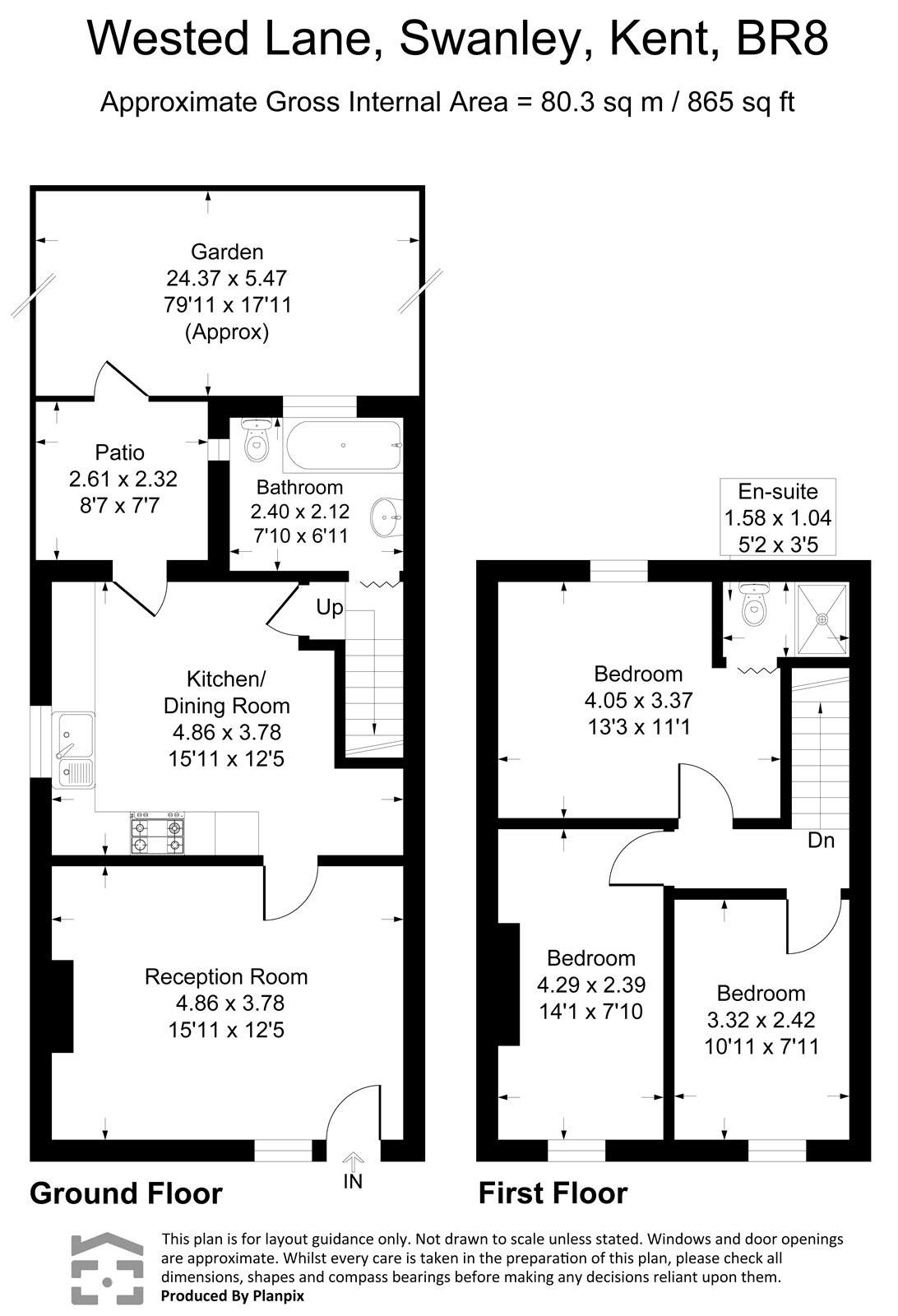 9, Wested Lane, Kent floorplan