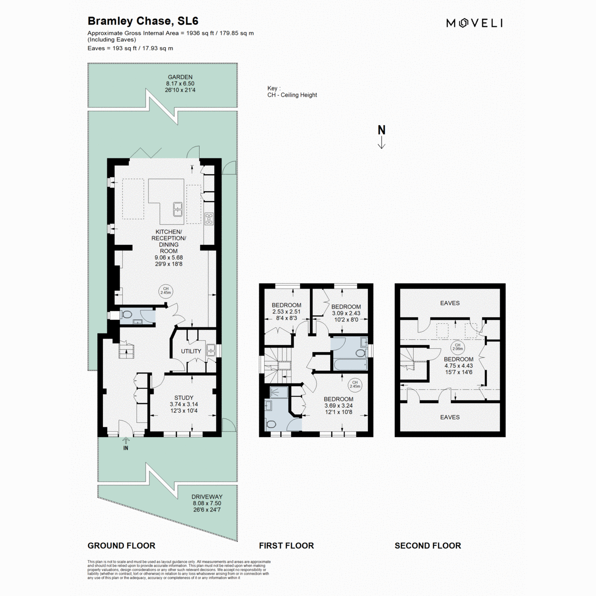 2, Bramley Chase, Maidenhead floorplan