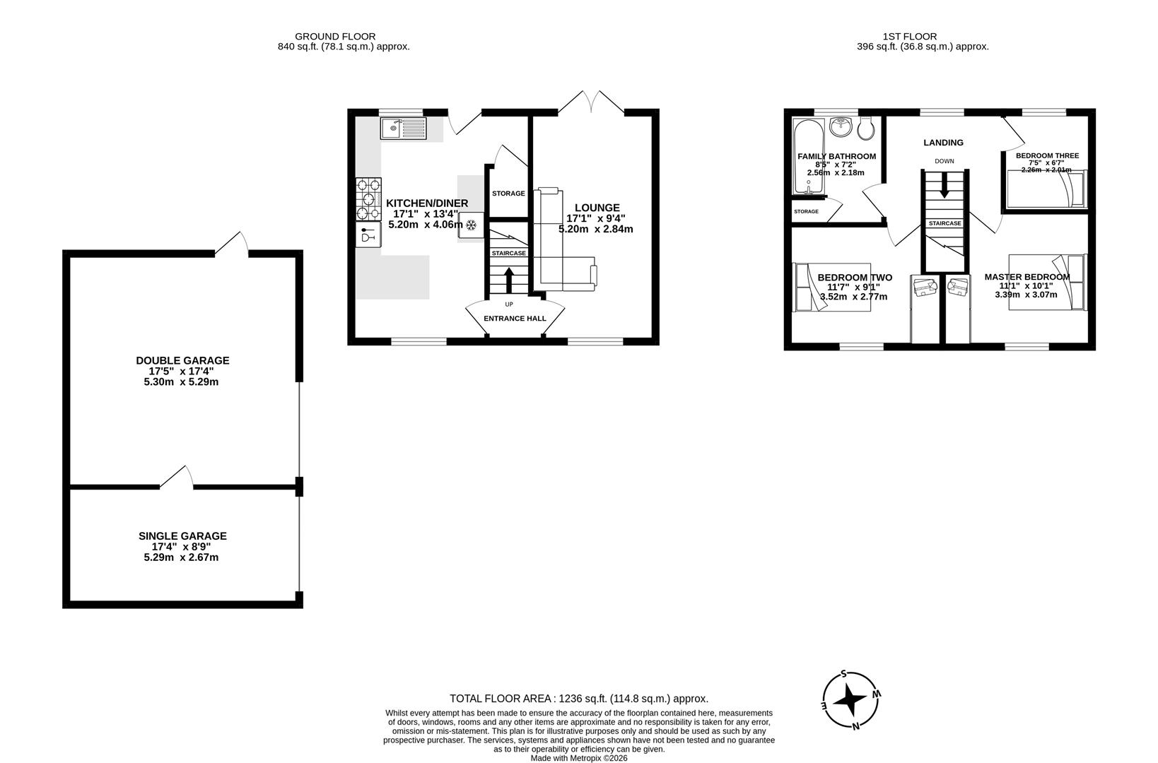 4, Ashfields, Leyland floorplan