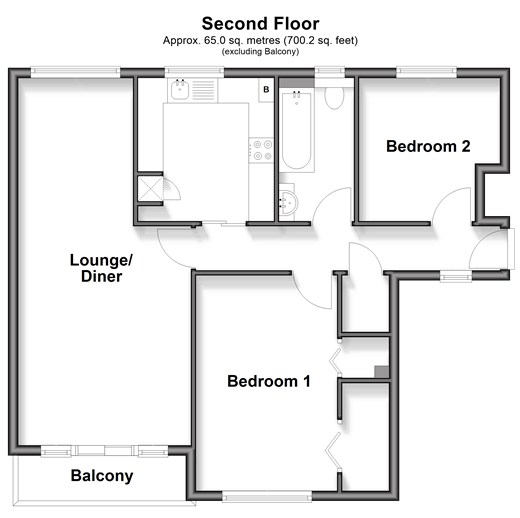 Mill Lane, Crowborough floorplan