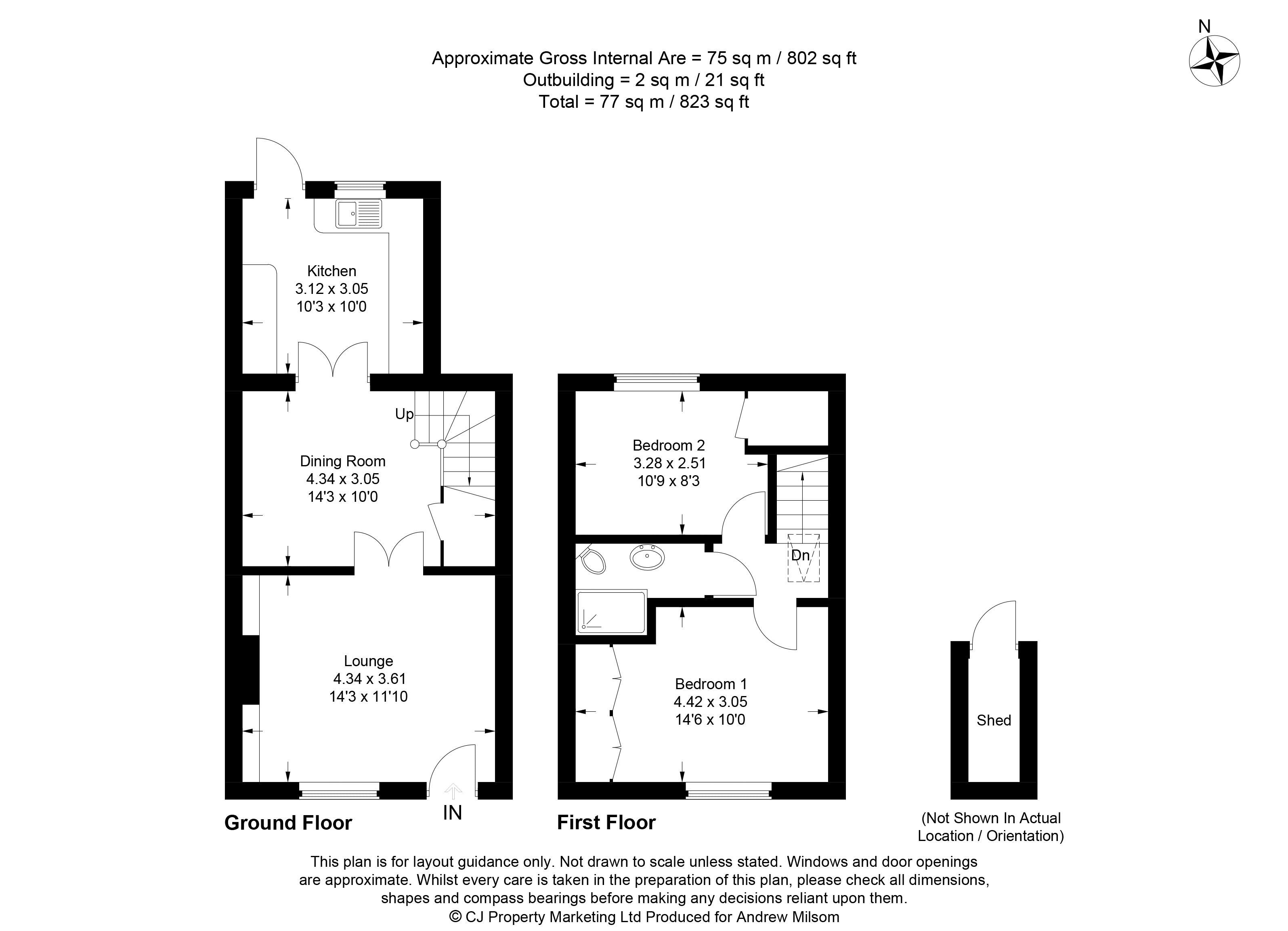 88, West Street, Marlow floorplan