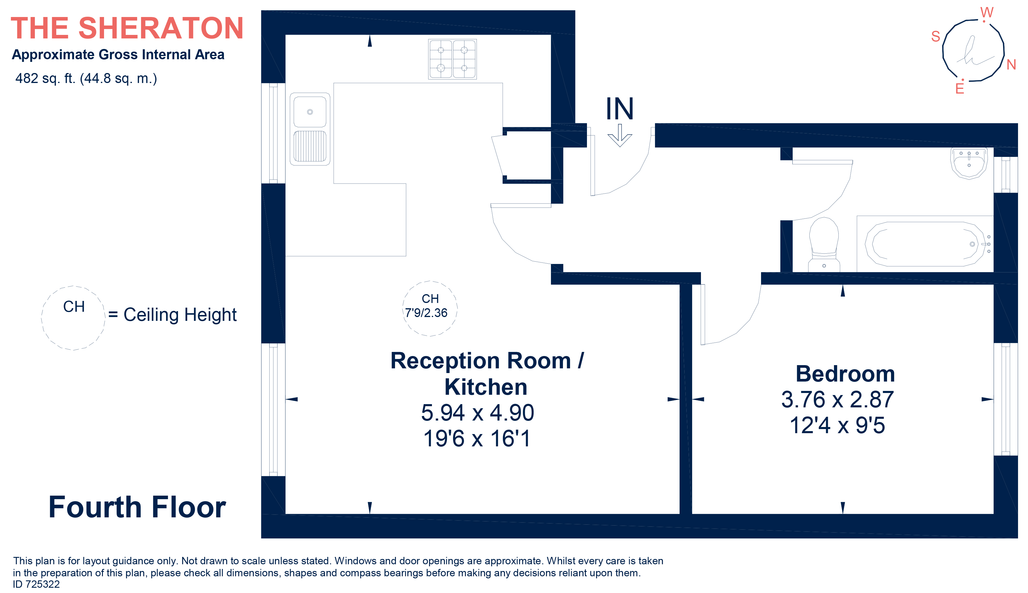 27, The Sheraton, St. Mark's Hill, Surbiton floorplan