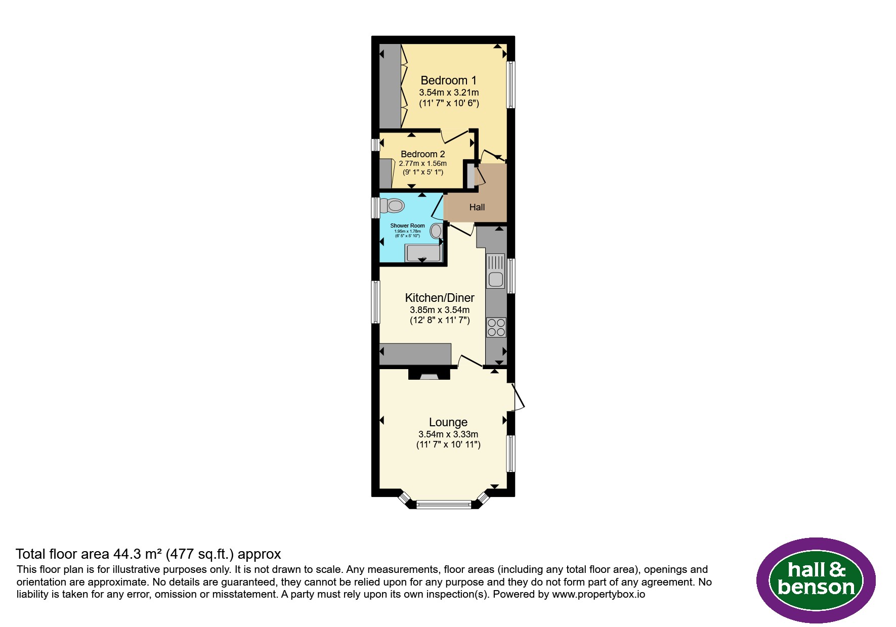 132, Sunflower Close, Derby floorplan