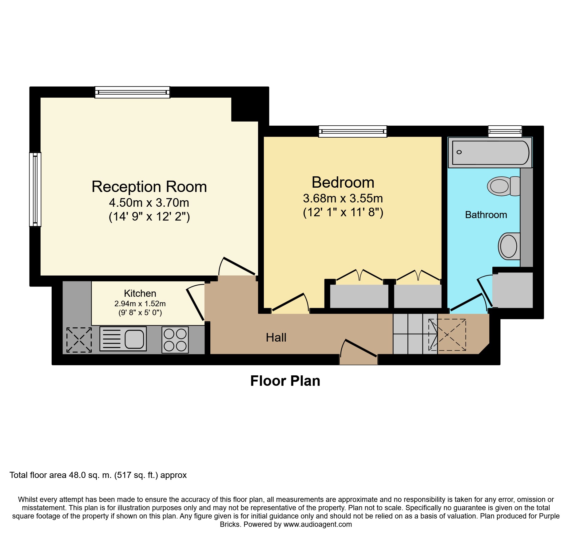 1 Bedrooms Flat for sale in 1 Kings Road, Guildford GU4