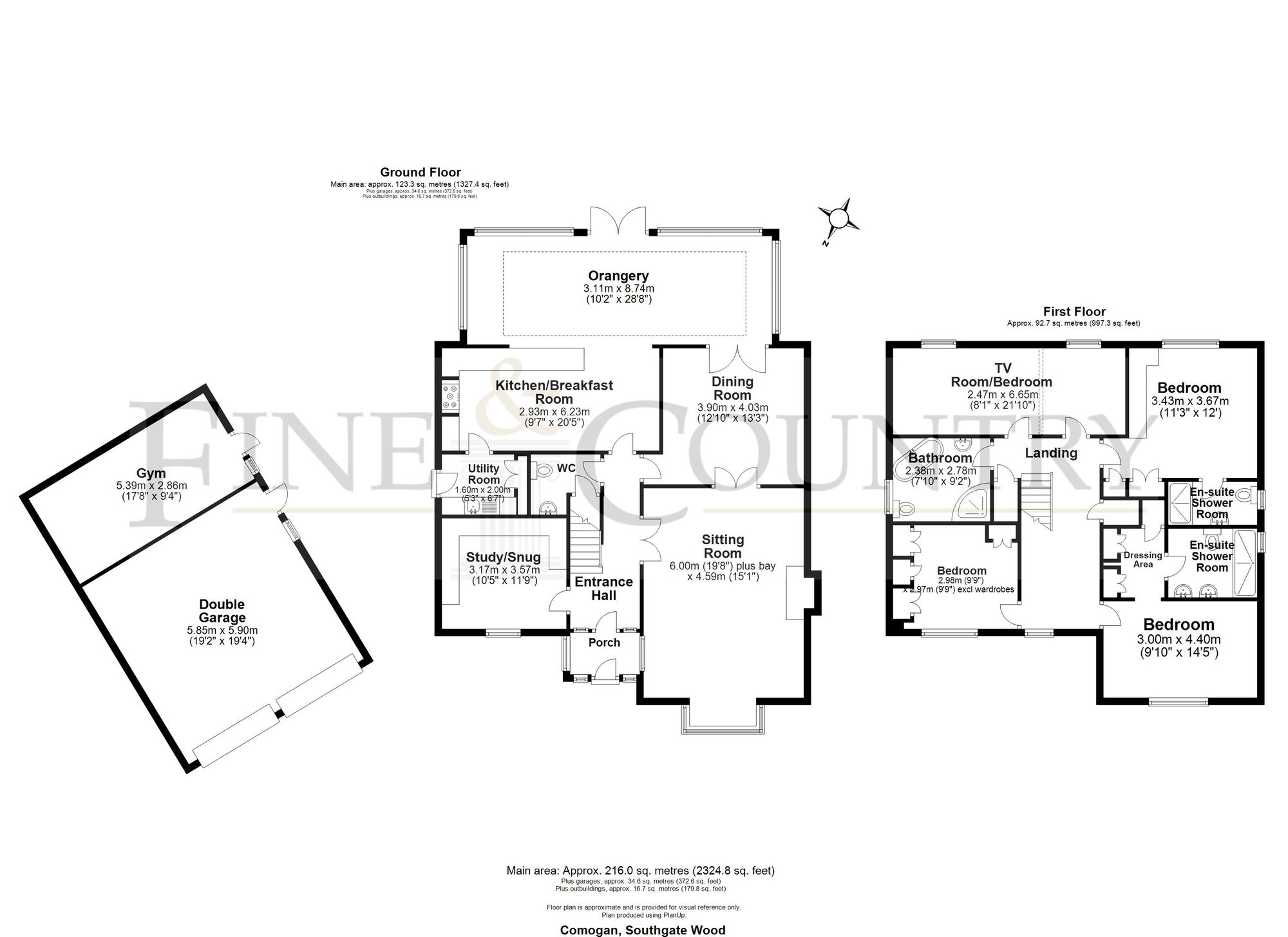 Comogan, 8 Southgate Wood, Northumberland floorplan