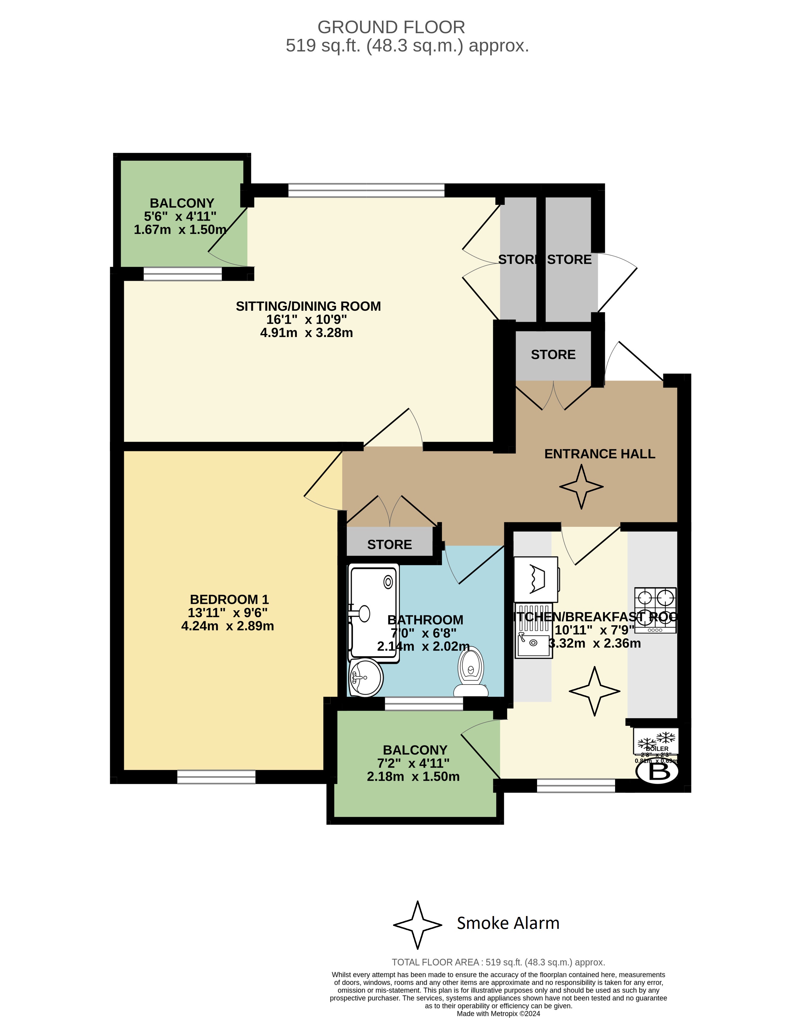Gauntlett Court, Wembley floorplan