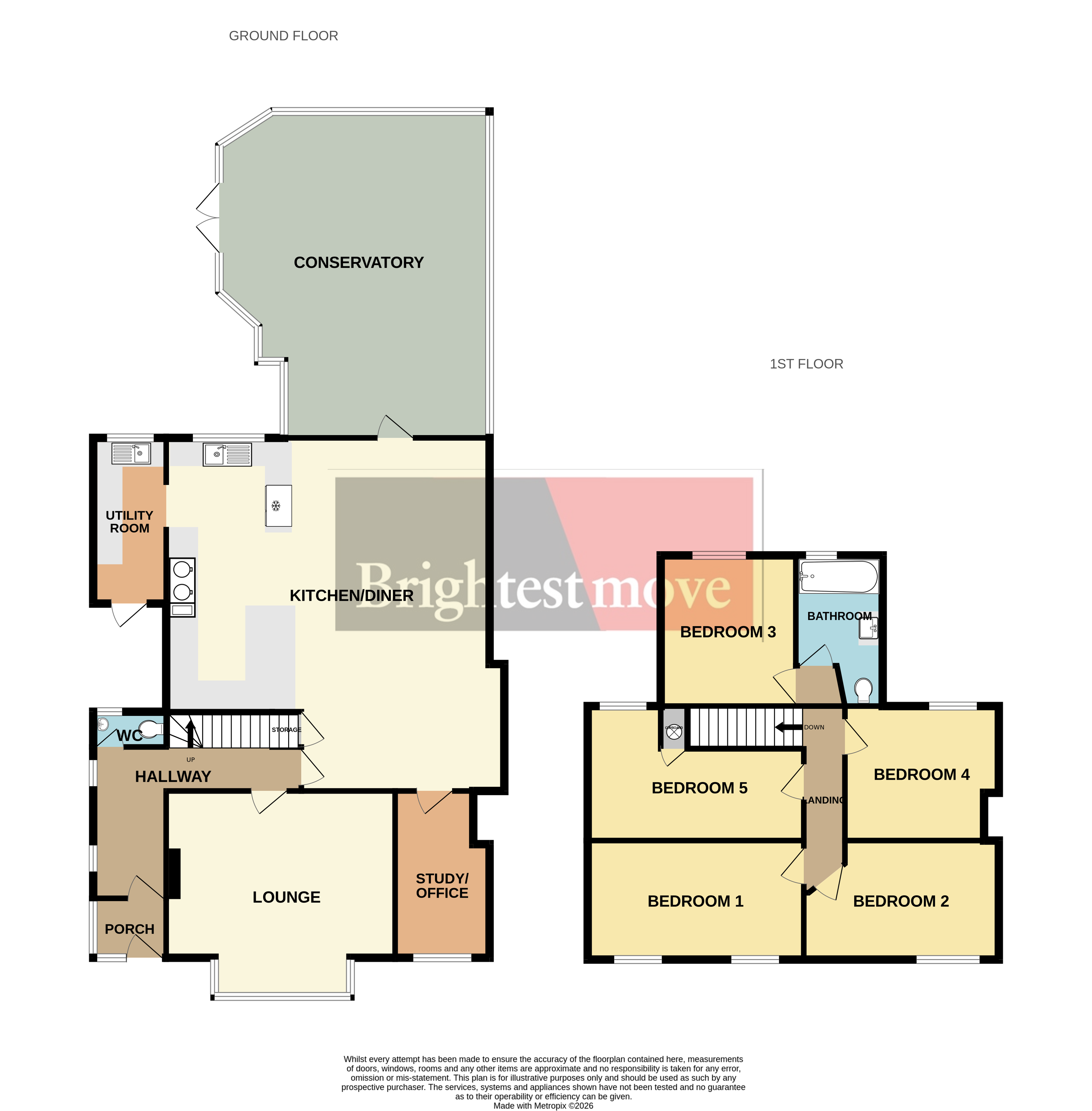 Sleepy Hollow, 4, Wick Road, Weston-super-Mare floorplan