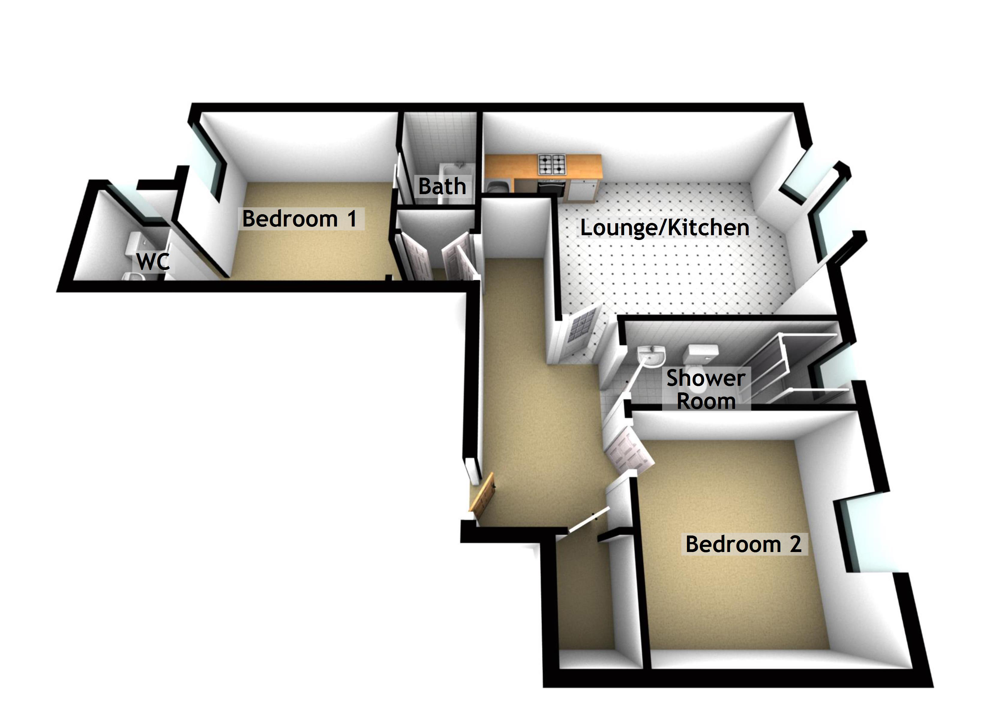 2 Bedrooms Flat for sale in Baronald Street, Rutherglen, Glasgow G73