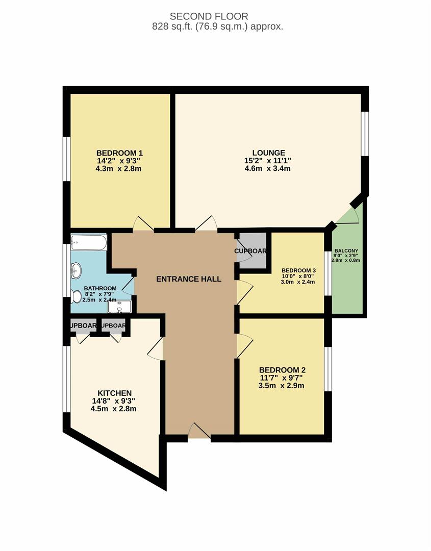 Highclere, 705, High Road, Buckhurst Hill floorplan