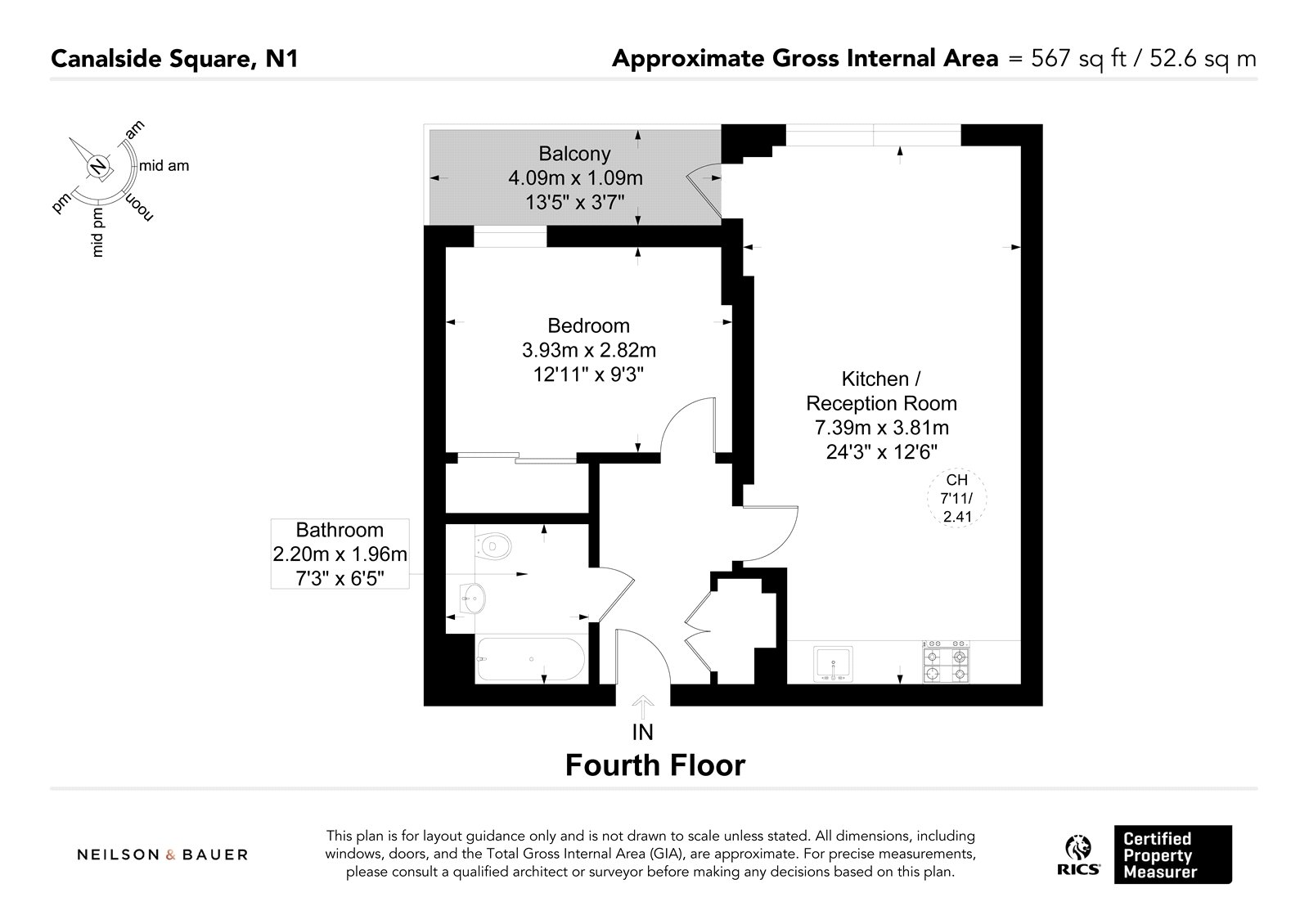 Canalside Square, London floorplan