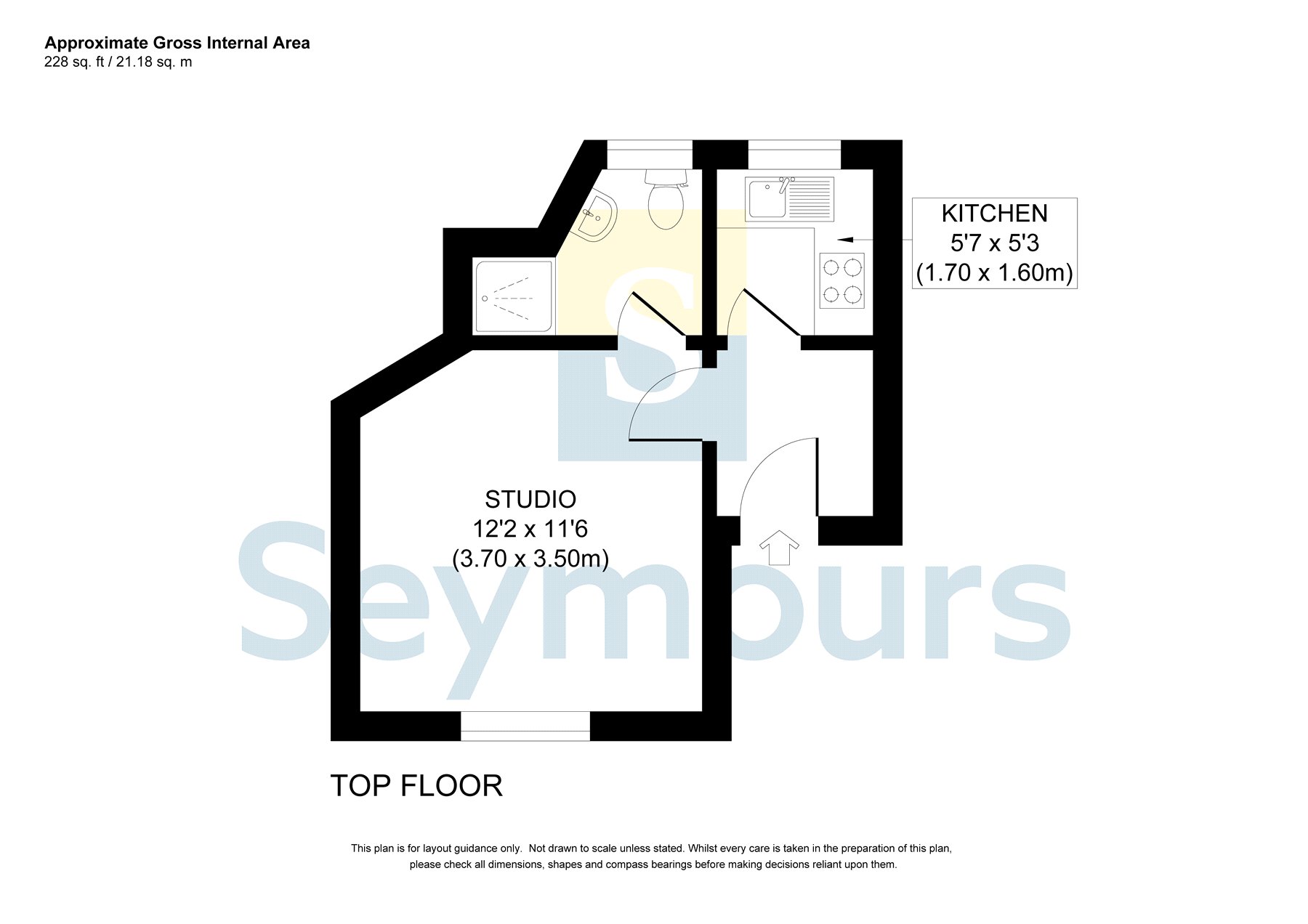 3 Wycliffe Buildings,, Portsmouth Road, Surrey floorplan
