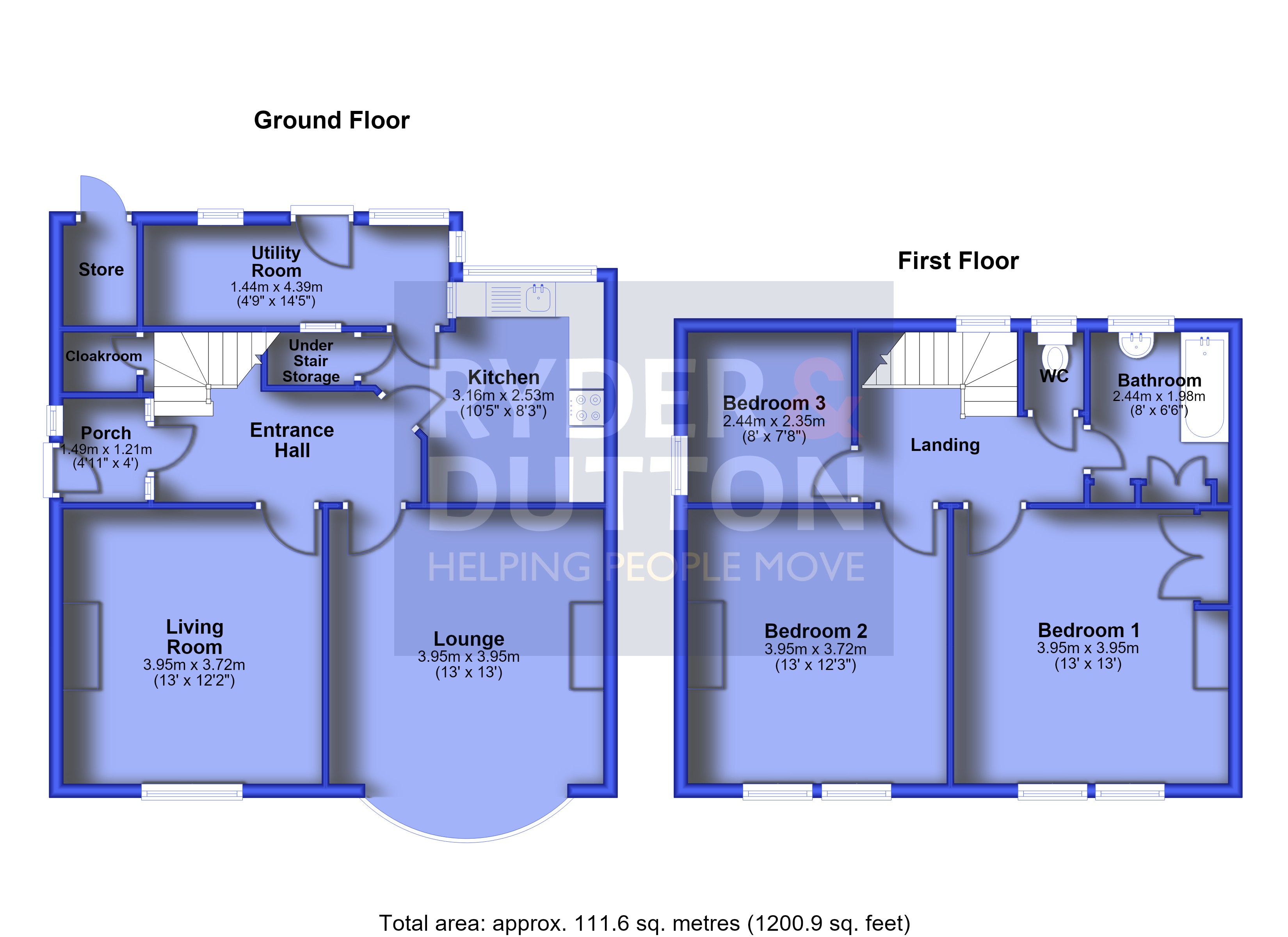 376, Newchurch Road, Rossendale floorplan