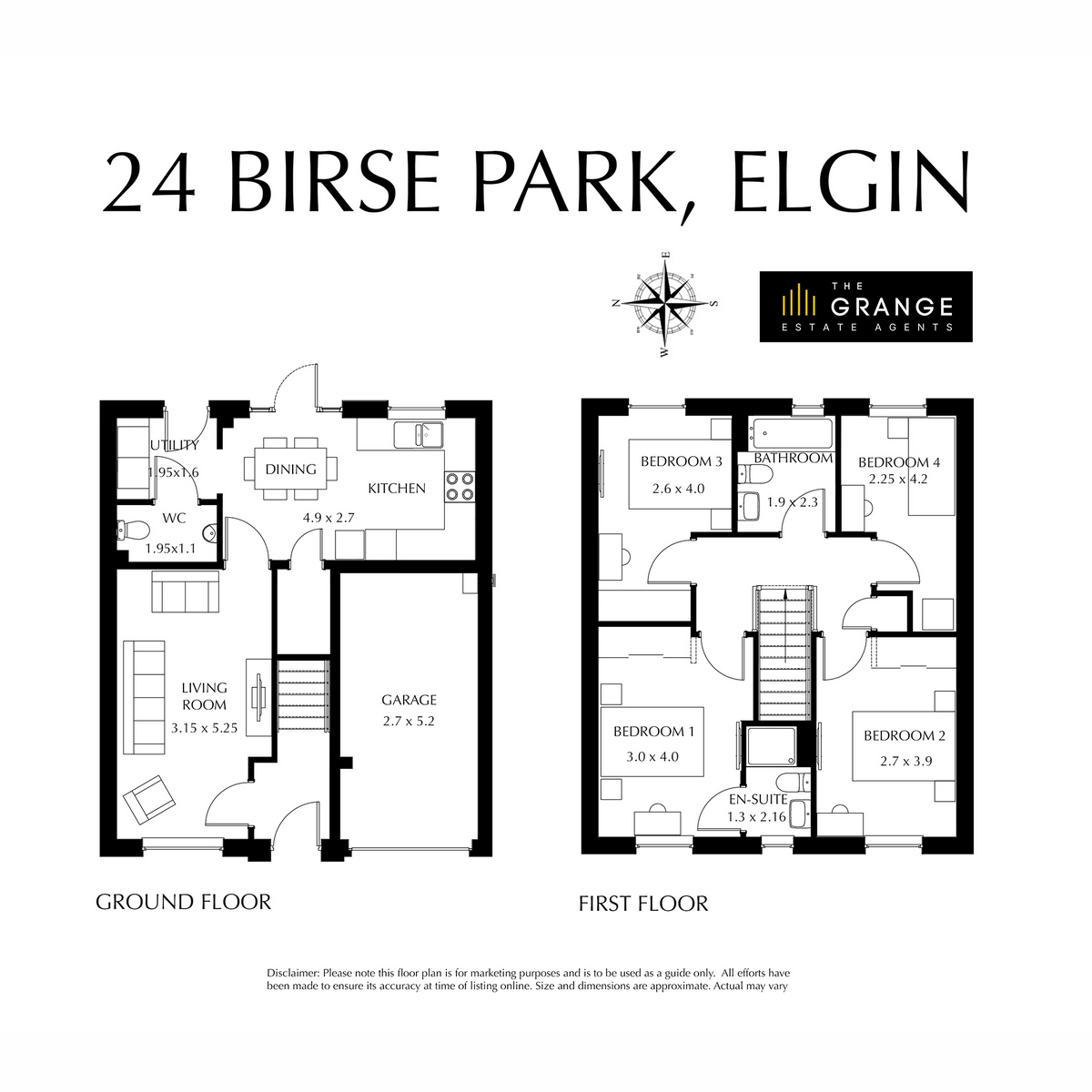 24, Birse Park, Elgin floorplan