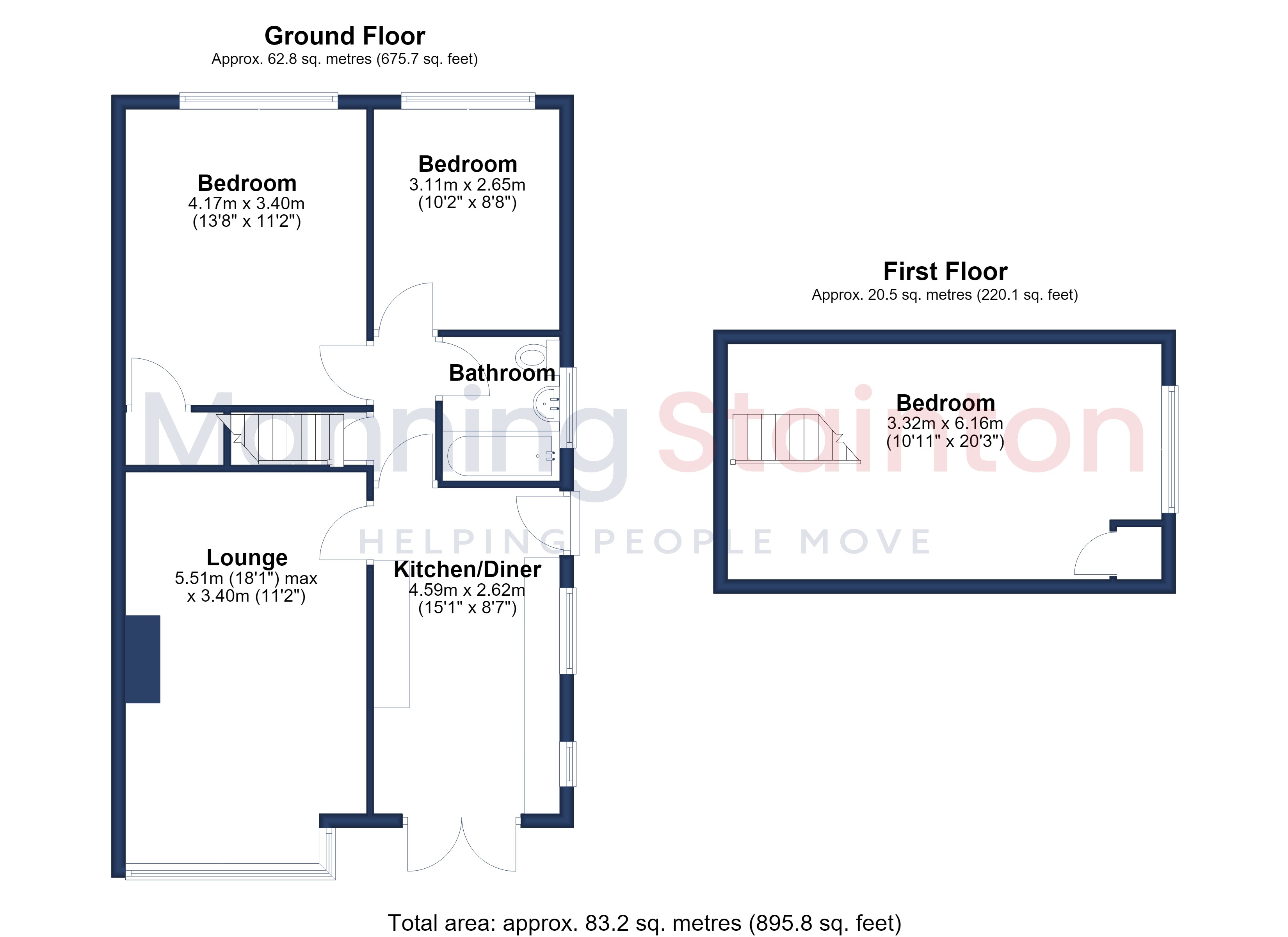2, Lindale Garth, Wakefield floorplan