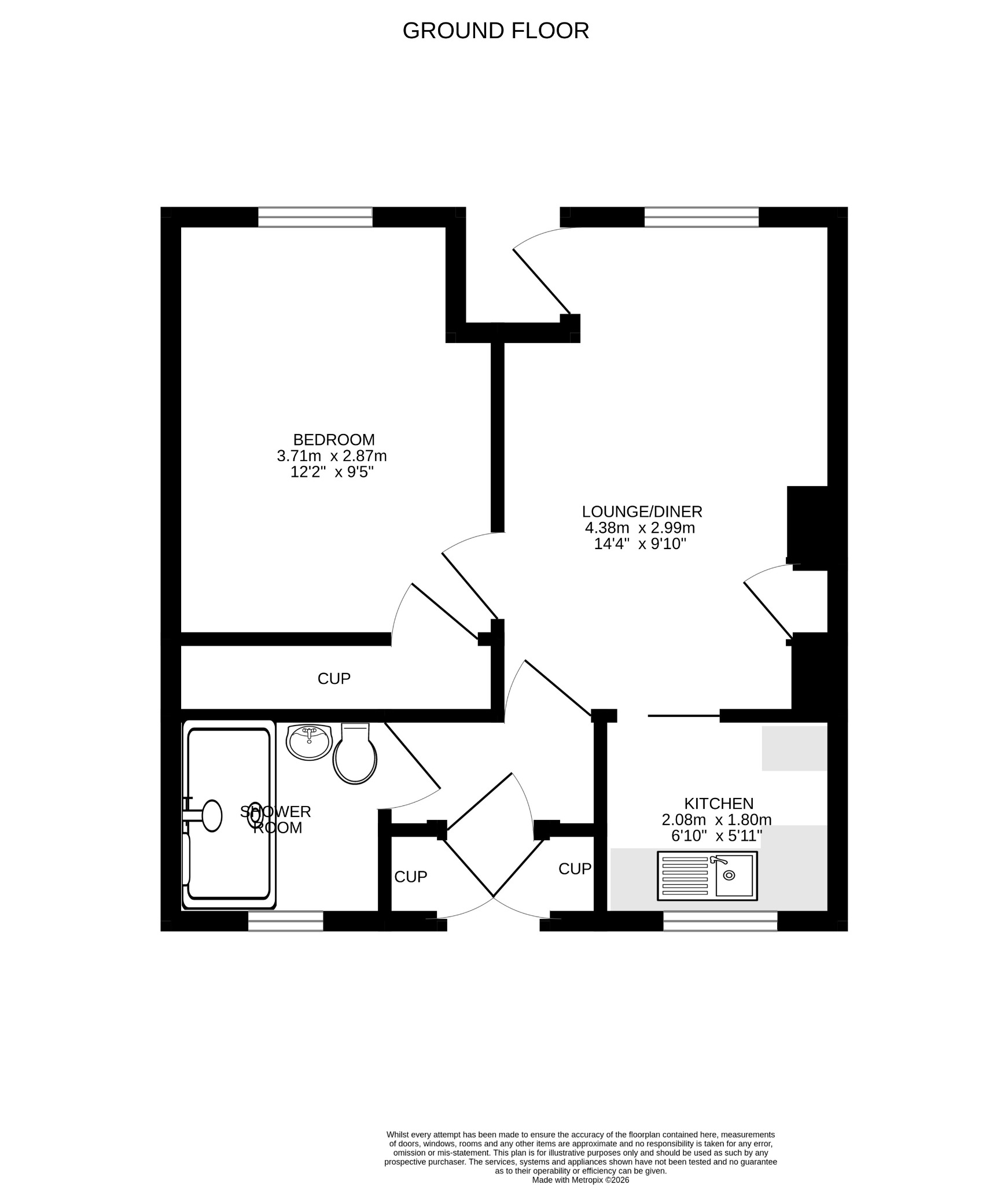 23 Parc an Ithan, The Lizard, Cornwall floorplan