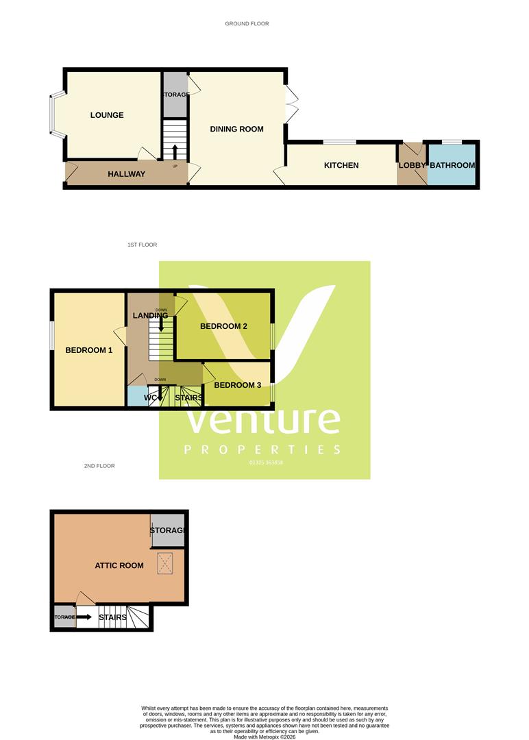Close Street, Darlington floorplan