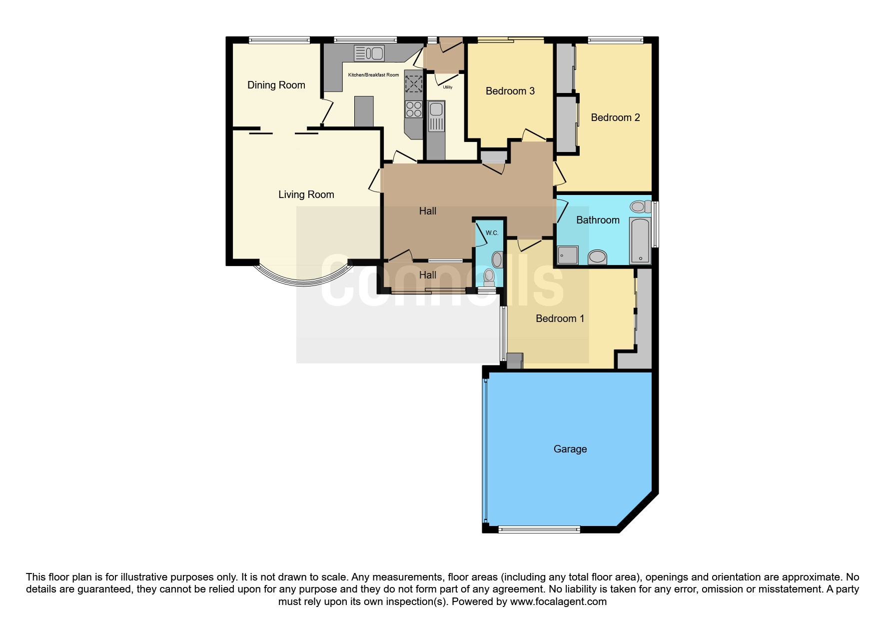8, Elmtree Drive, Hinckley floorplan