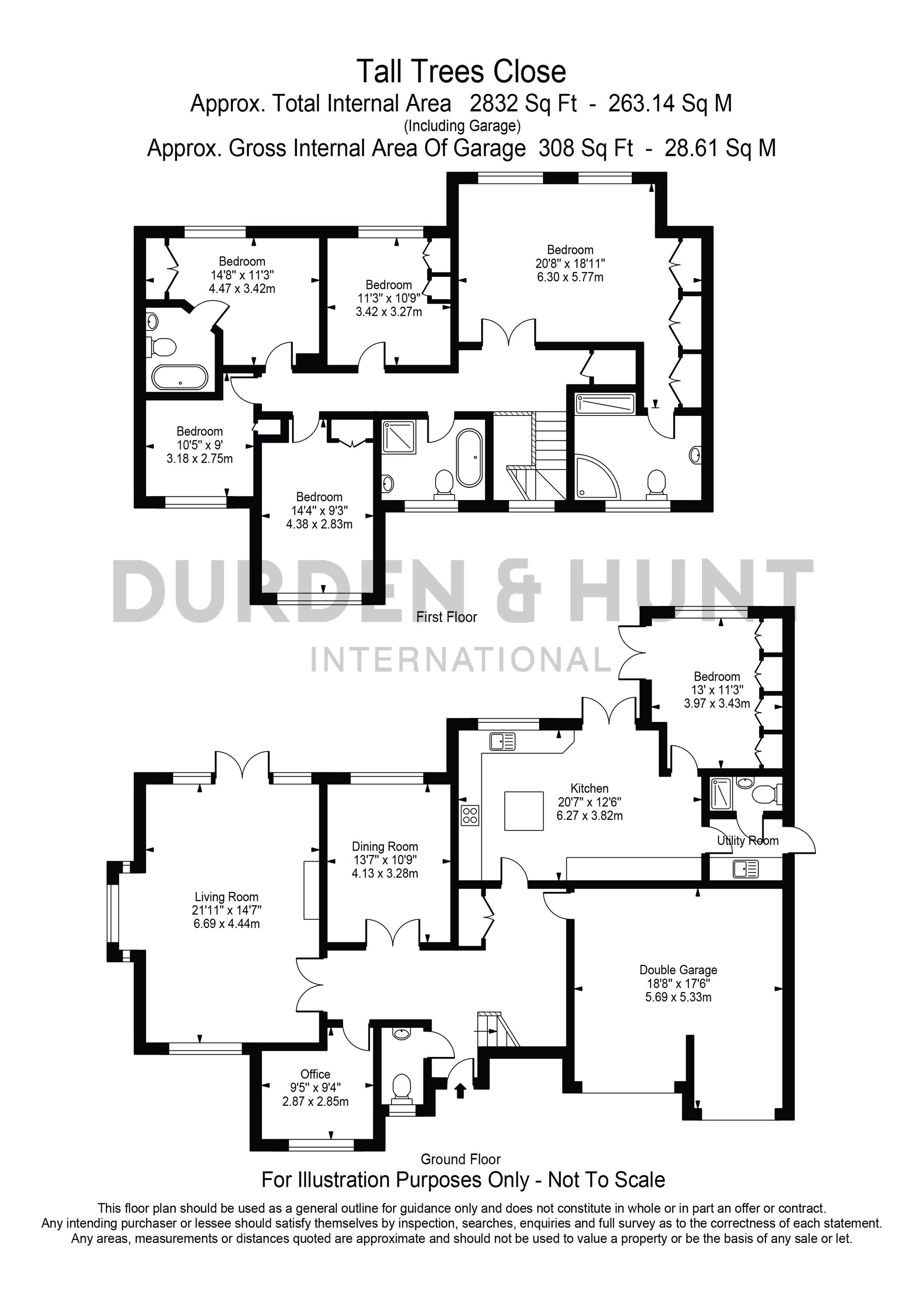 12 Tall Trees Close, Hornchurch floorplan