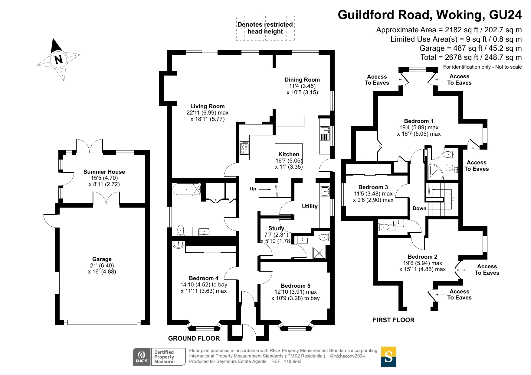 The Haven, 227, Guildford Road, Woking floorplan
