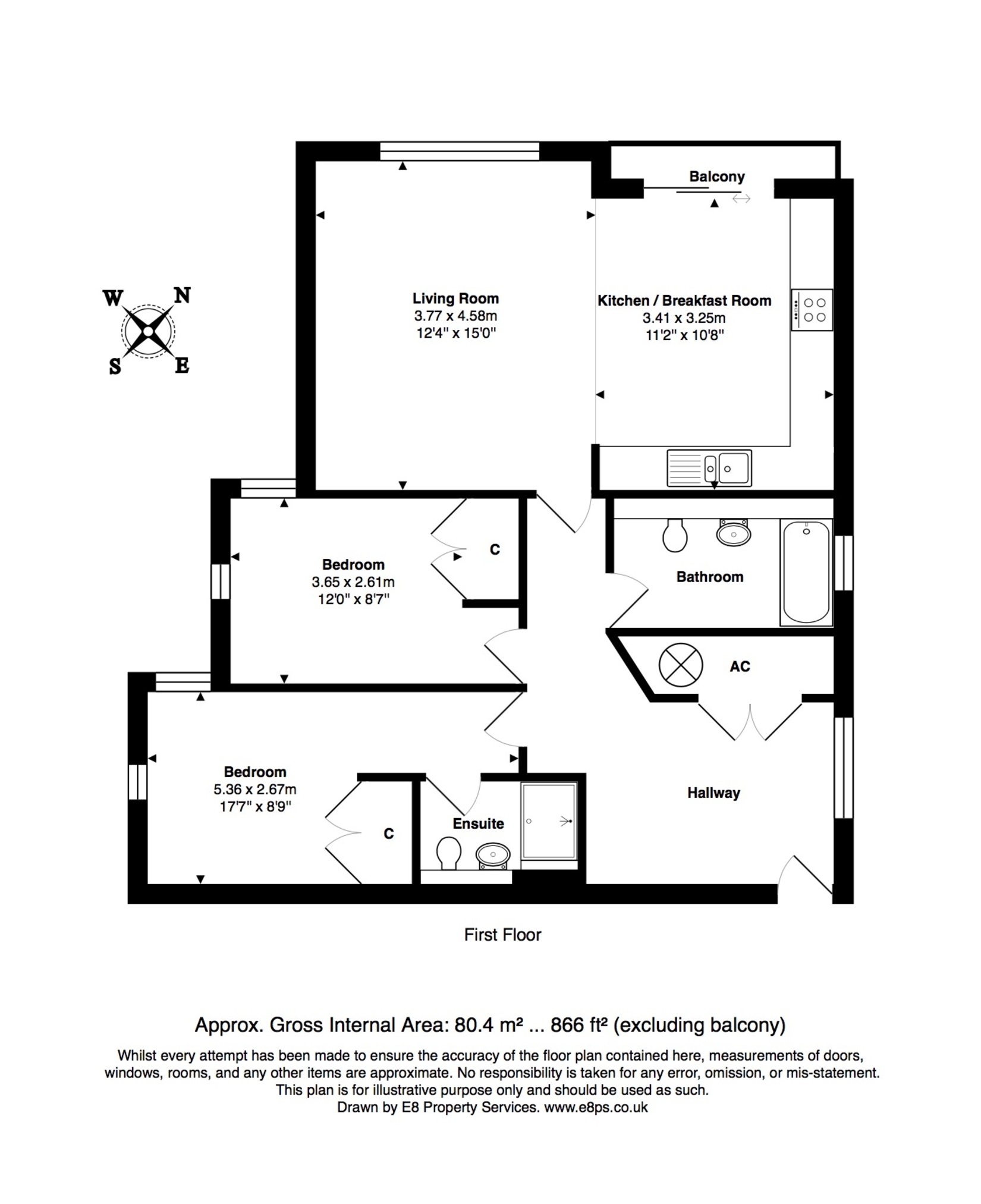 2 Bedrooms Flat to rent in Hillside, Cumnor Hill, Oxford OX2