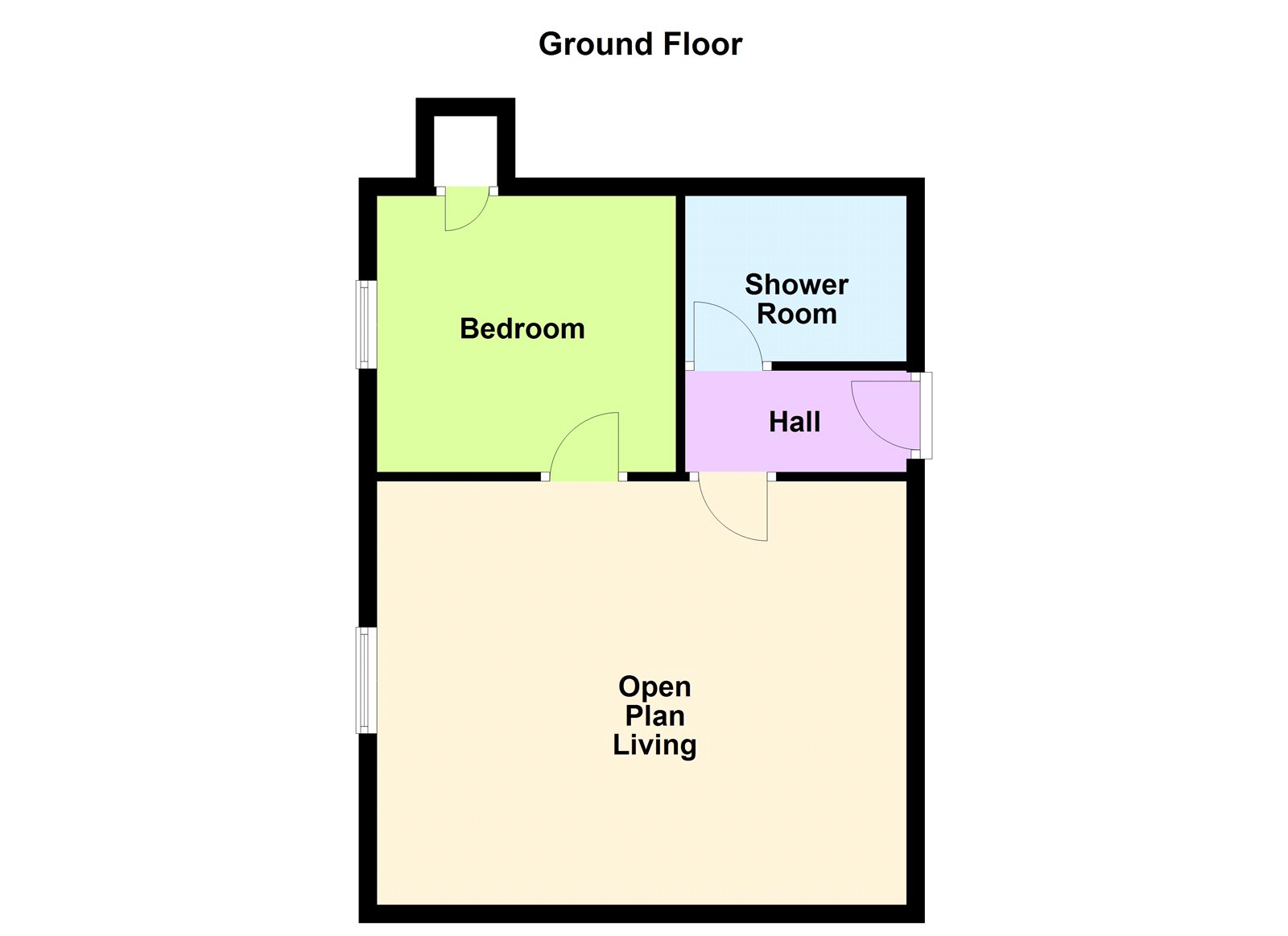 Flat 1, Richmond House,, The Croft, Pembrokeshire floorplan