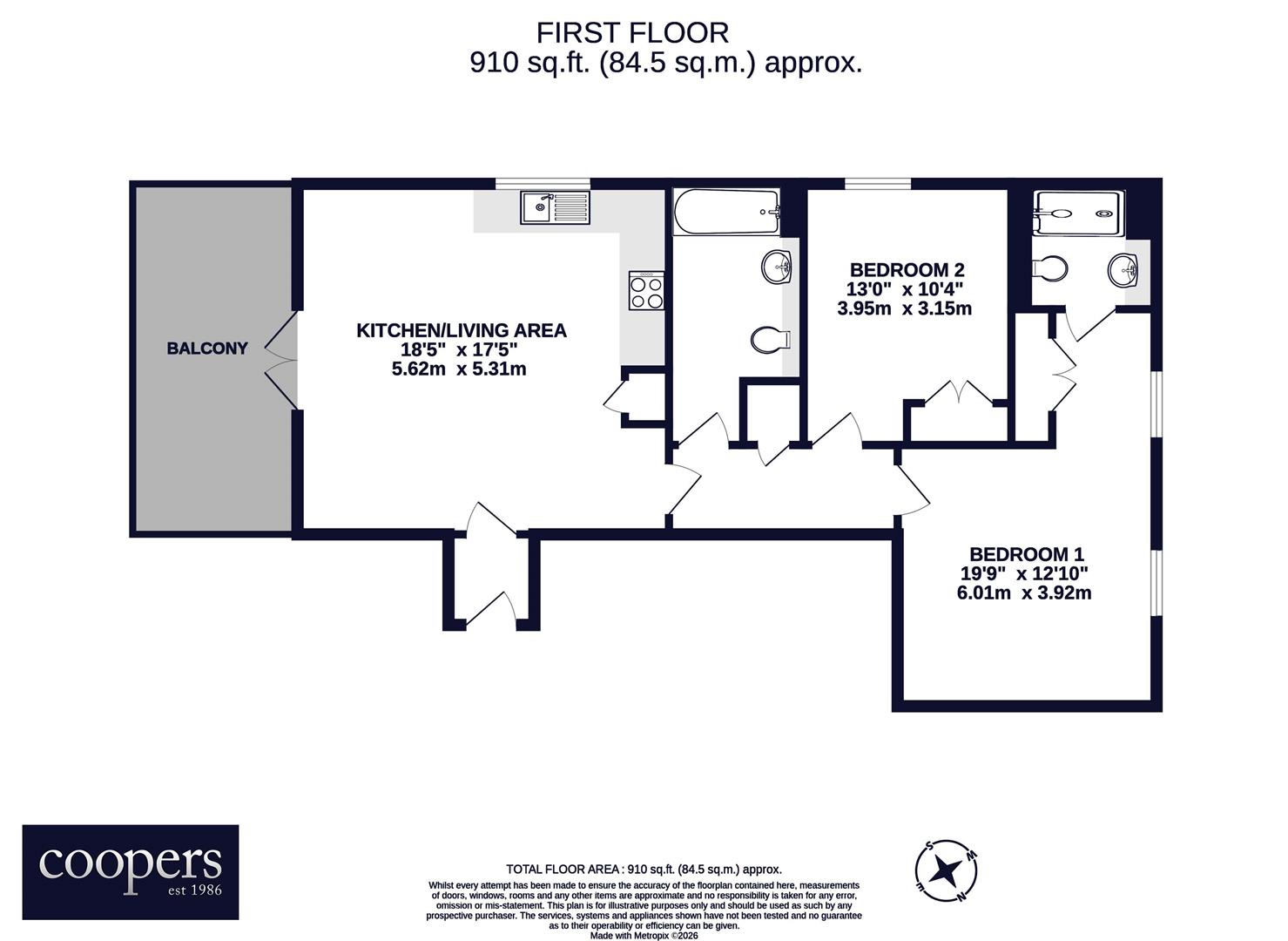 10 Prospect House, The Broadway, Farnham Common floorplan