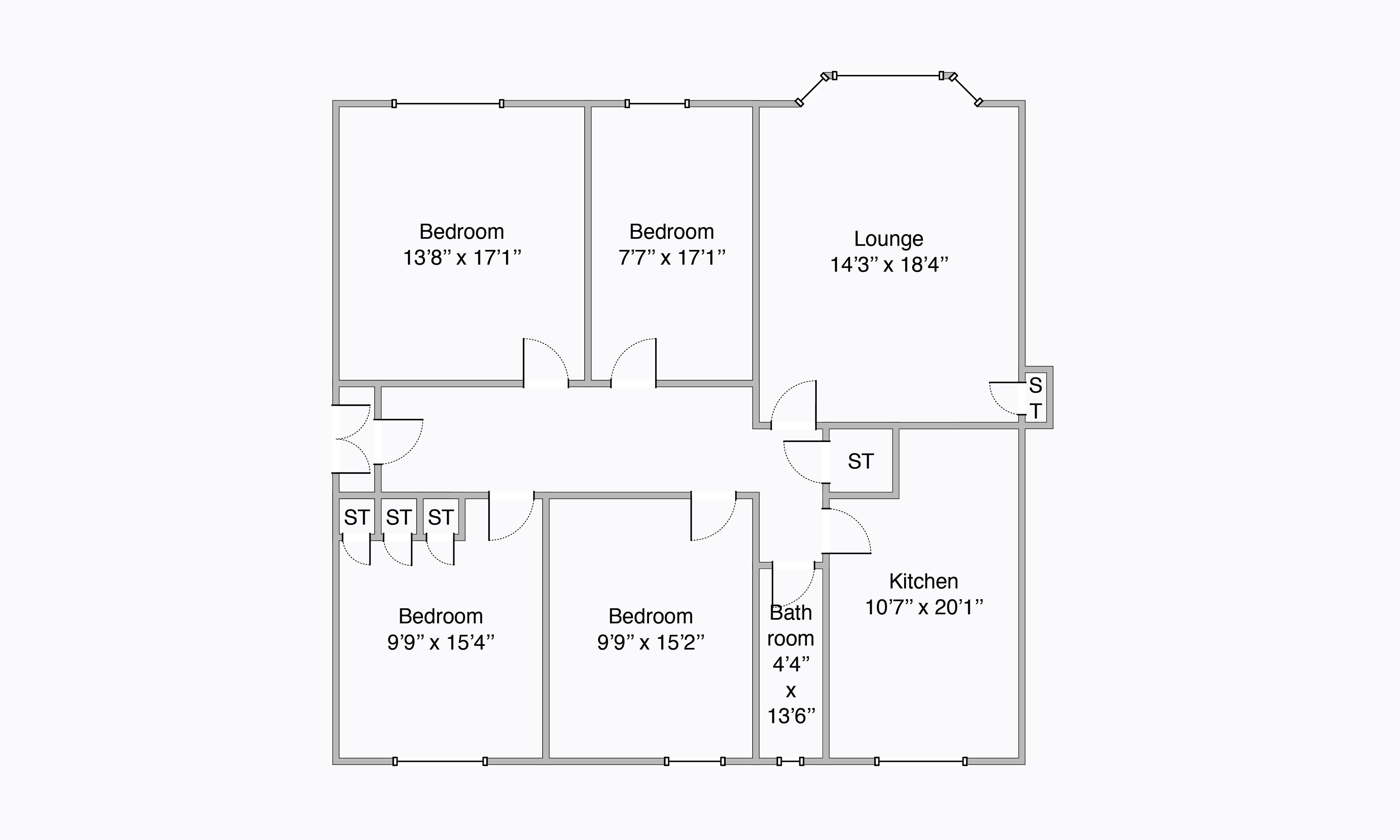 4 Bedrooms Flat for sale in Millbrae Crescent, Flat 1/2, Langside, Glasgow G42