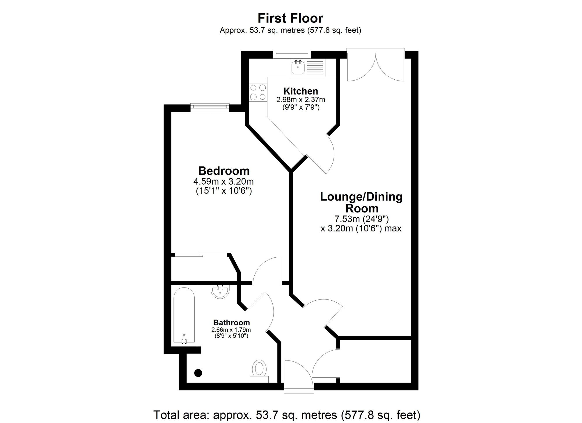 24 Goodes Court, Royston floorplan