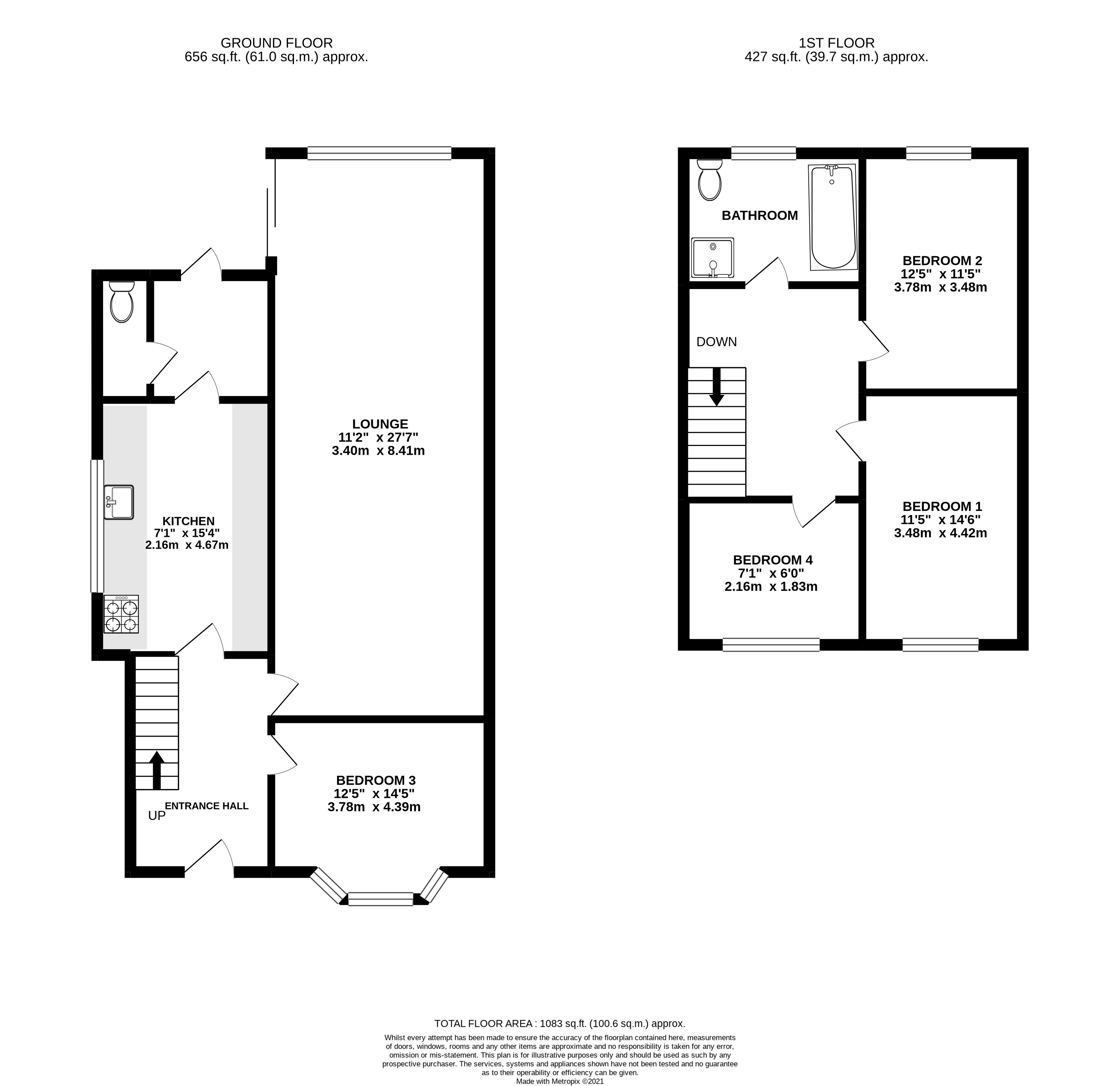 Green Lane, London SE9, 4 bedroom semidetached house to rent