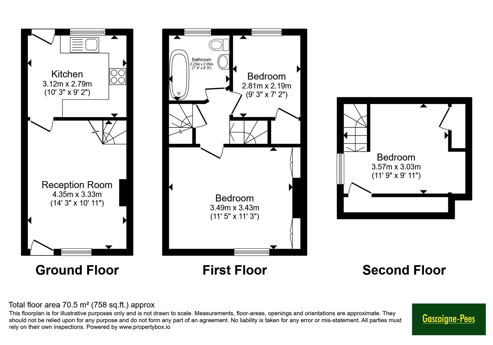 Abbey Street, Surrey floorplan
