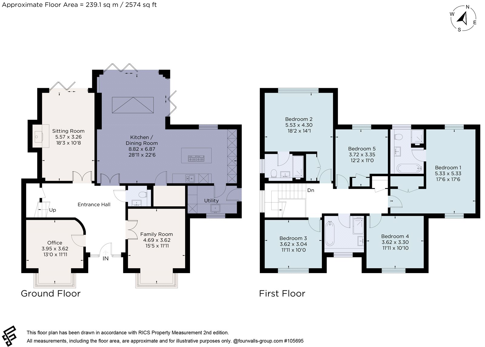 Alba House, Warsash floorplan
