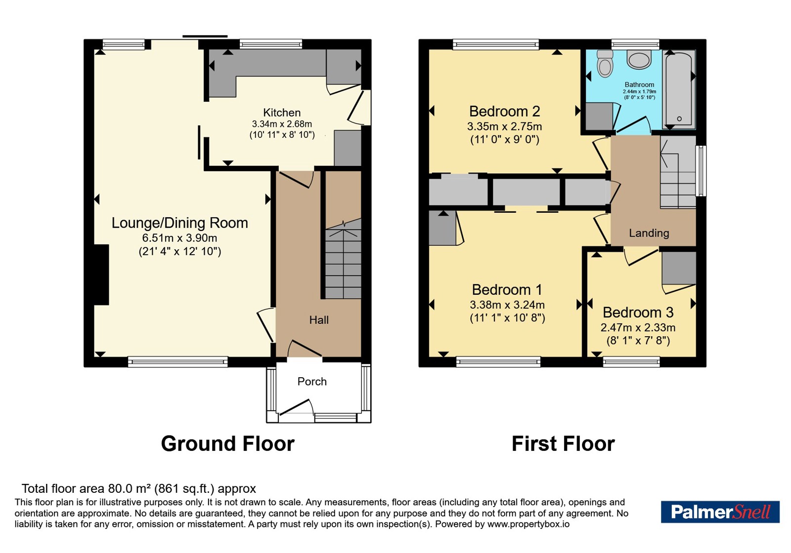 4, Myrtle Road, Somerset floorplan