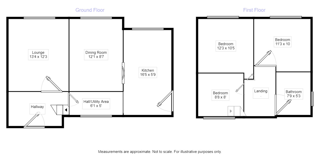 The Crest, Linton, Swadlincote, Derbyshire DE12, 3 bedroom semi