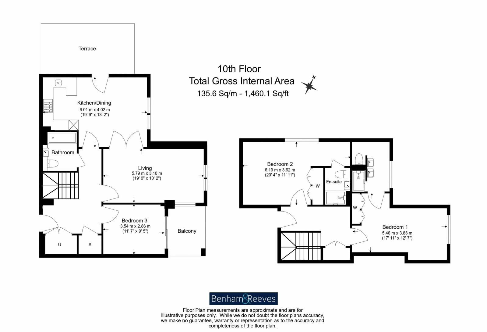 A3.10.01 The Eliot,, The Broadley, Marylebone floorplan
