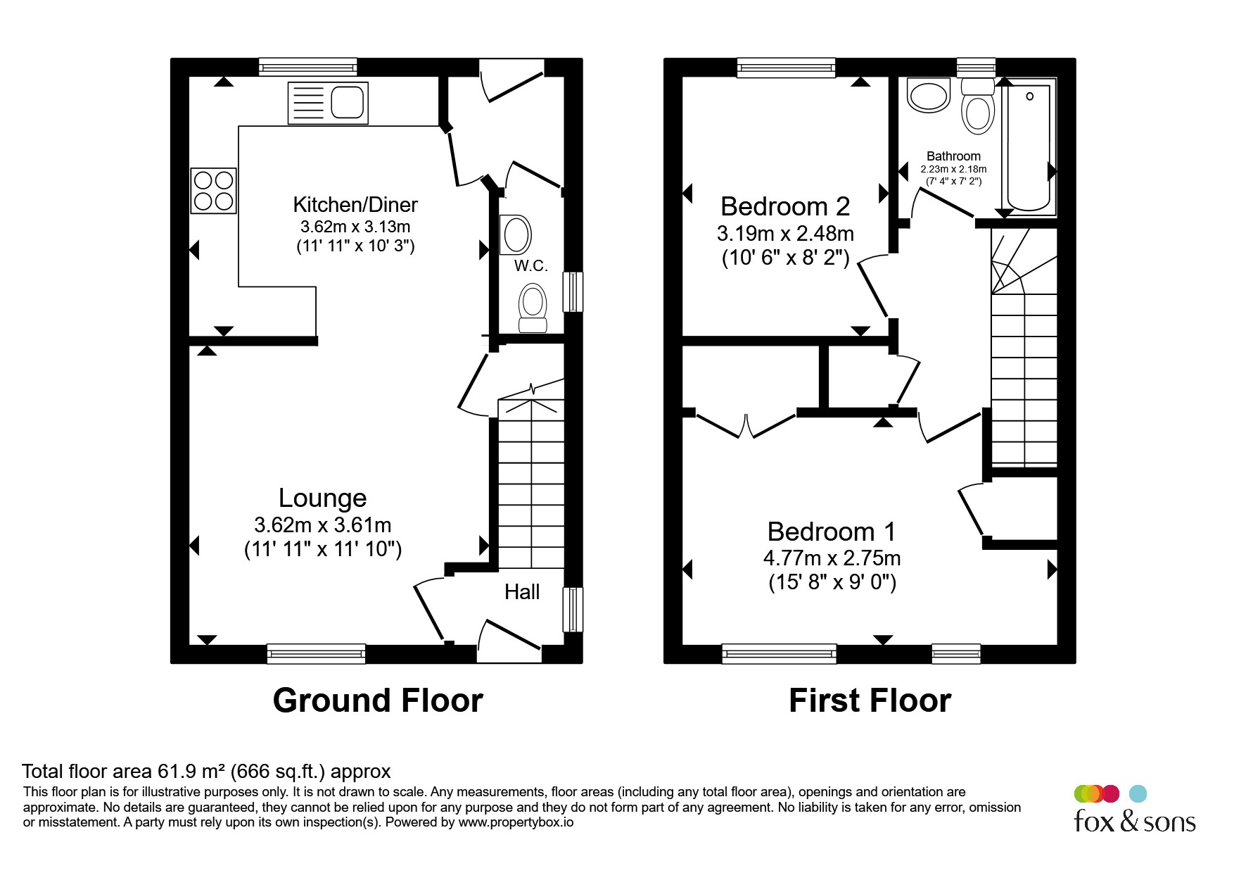 2, Sherwell Close, Yeovil floorplan